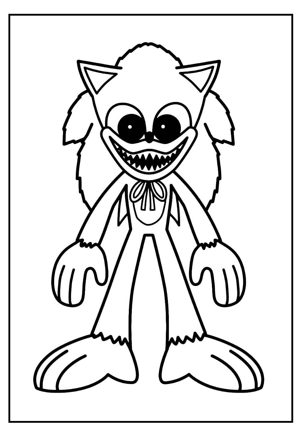 Huggy Wuggy Sonic