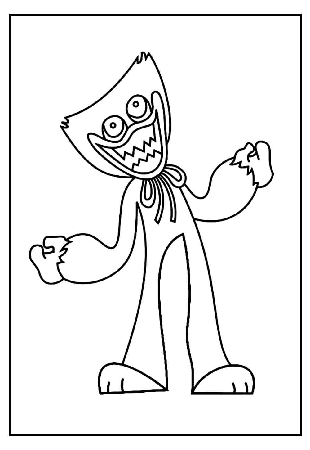 Huggy Wuggy Colorir