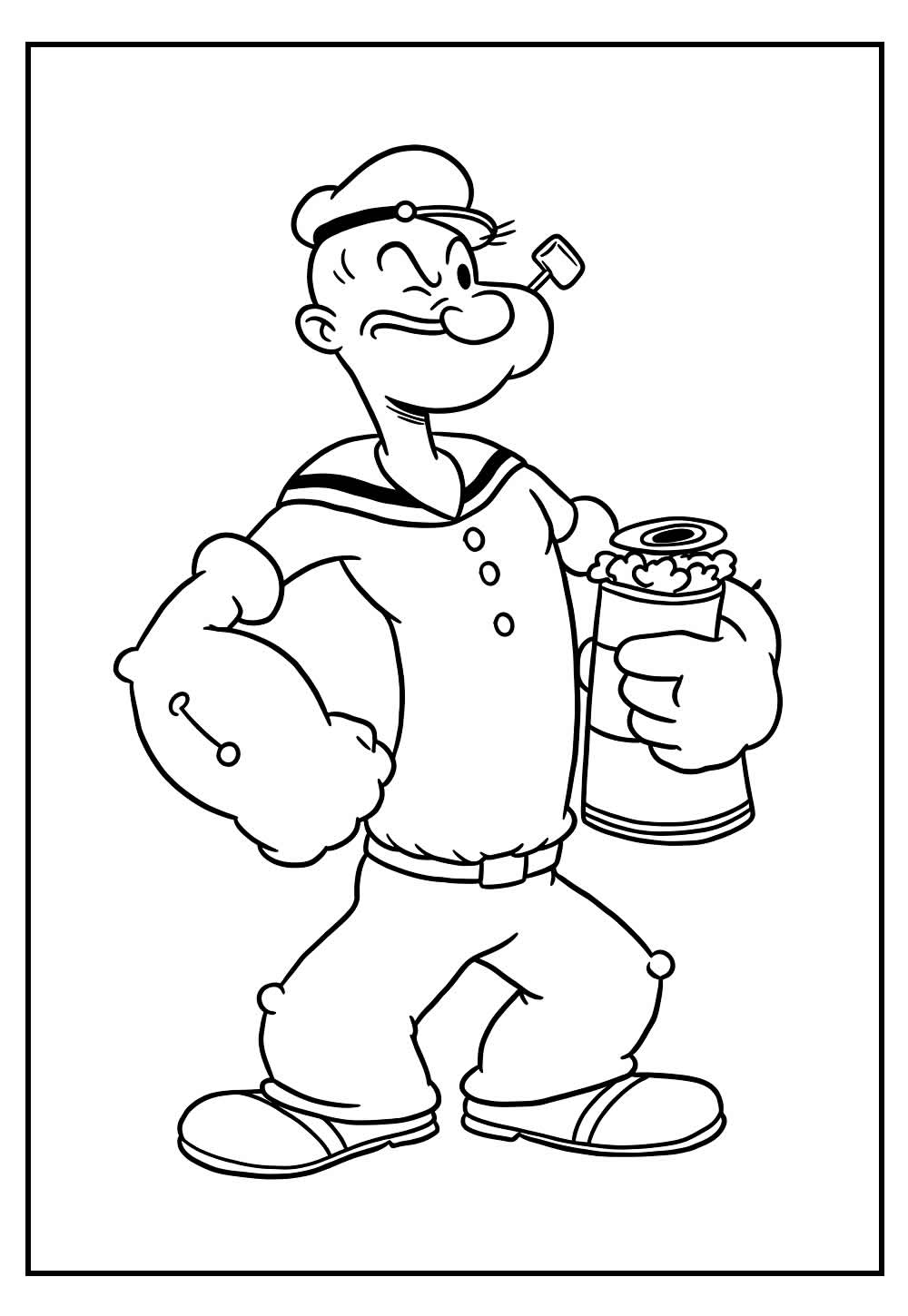 Popeye Colorir