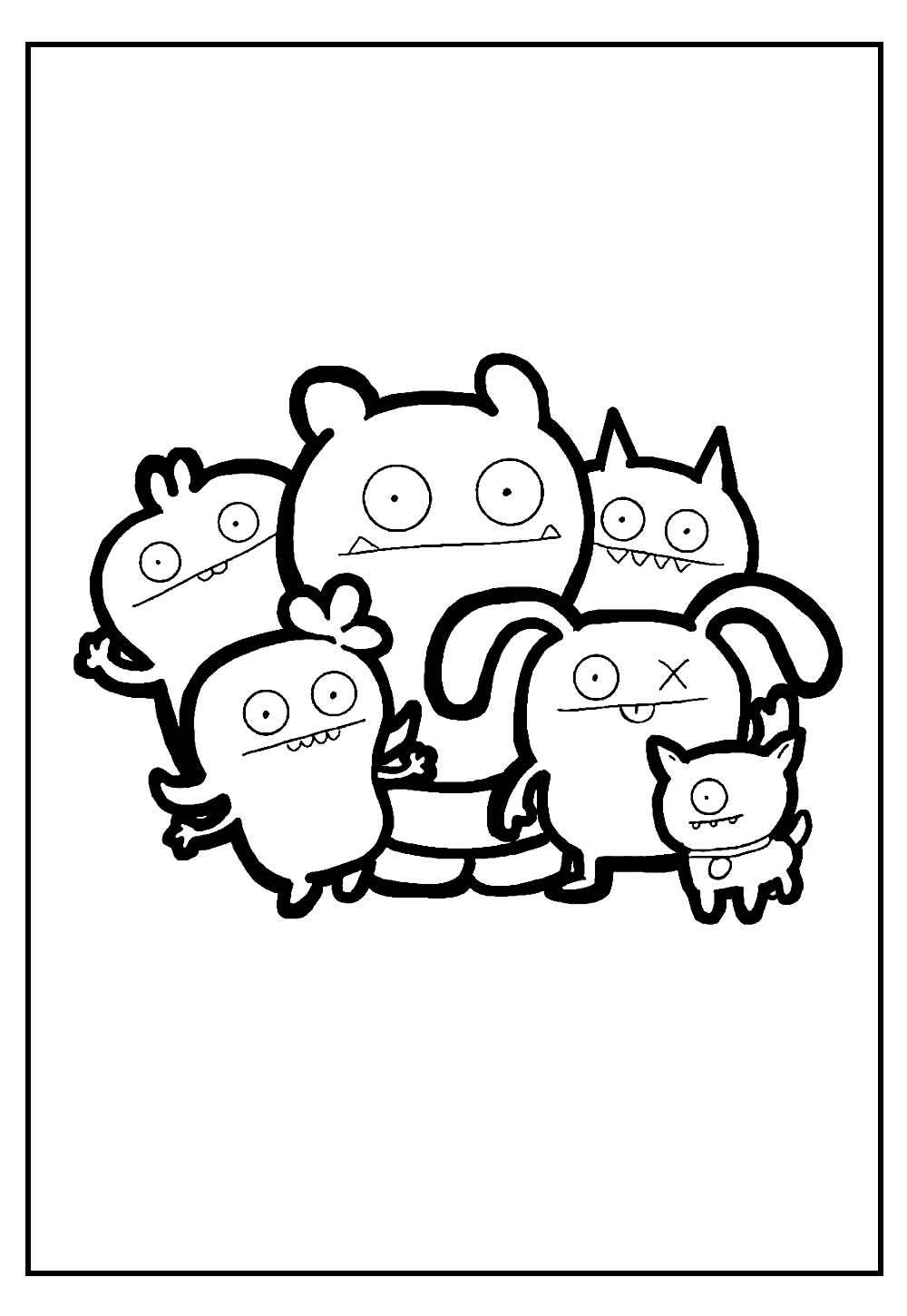 Desenho Uglydolls