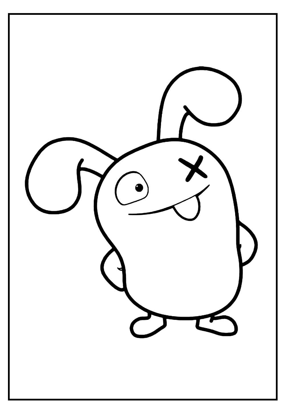 Desenho Colorir Uglydolls