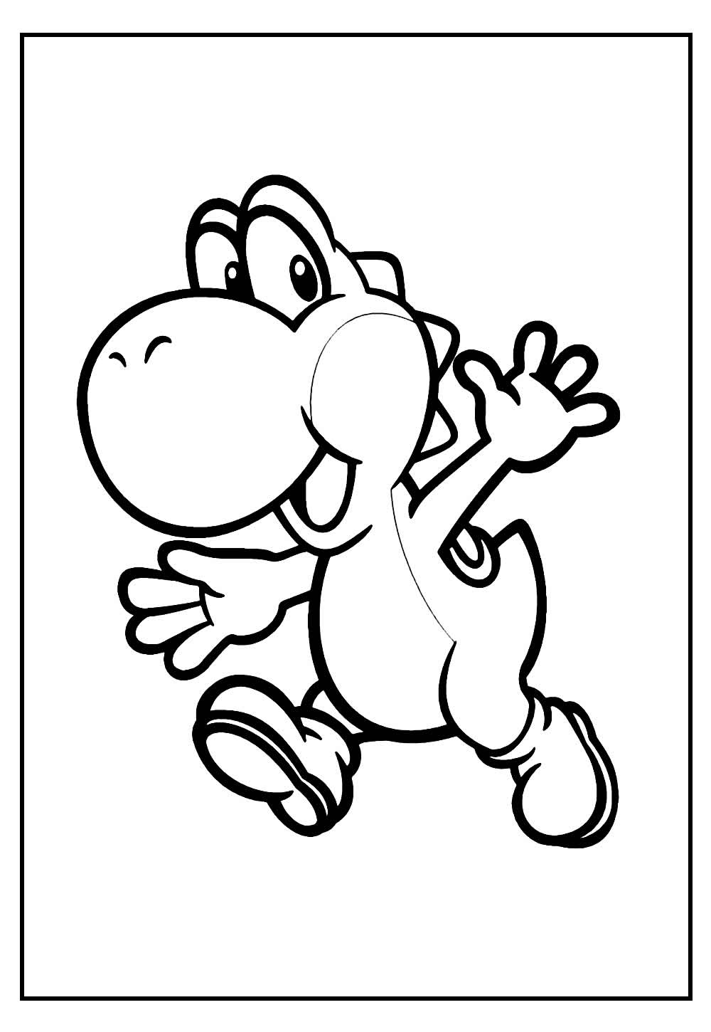 Desenho do Yoshi