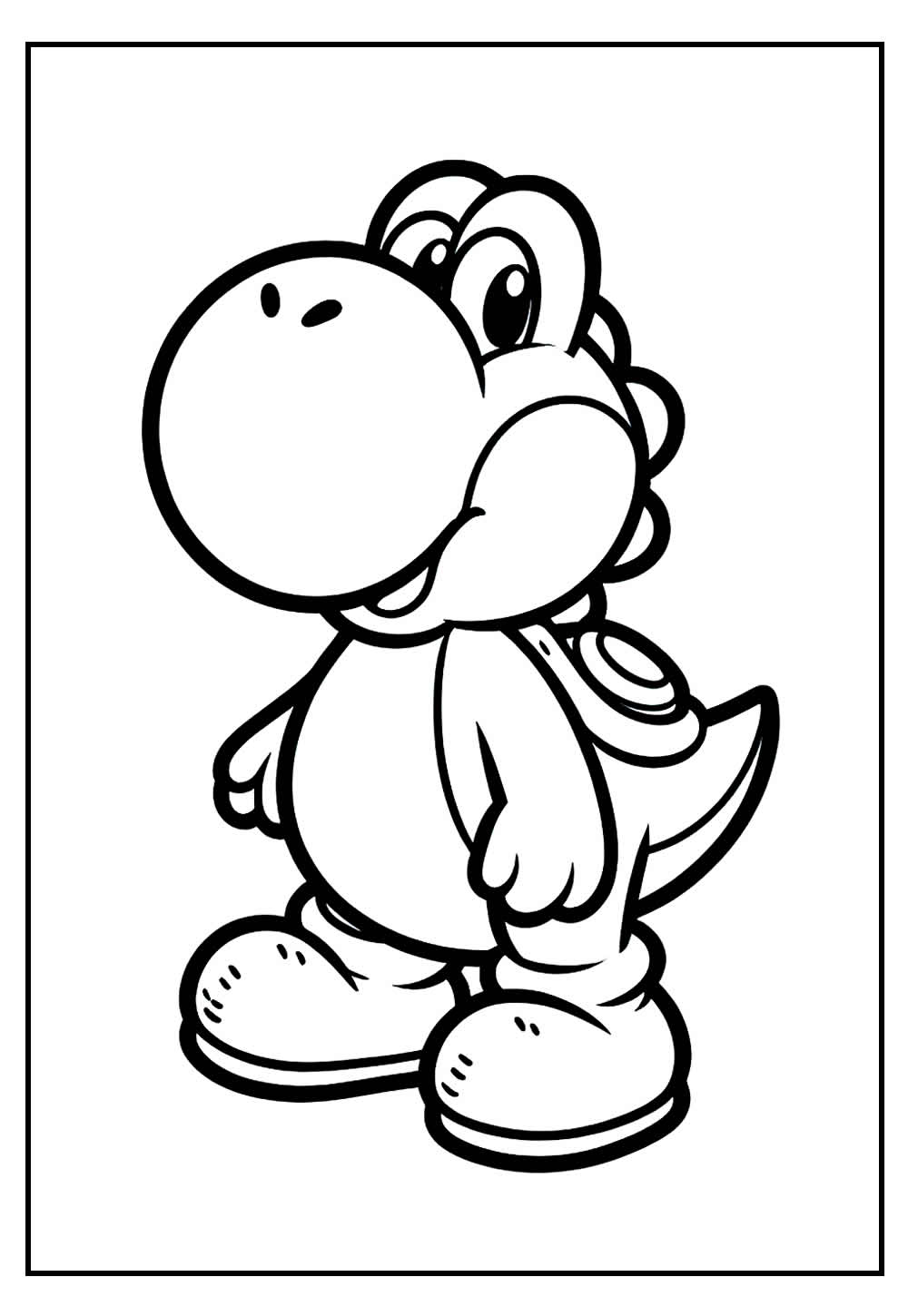 Desenho do Yoshi