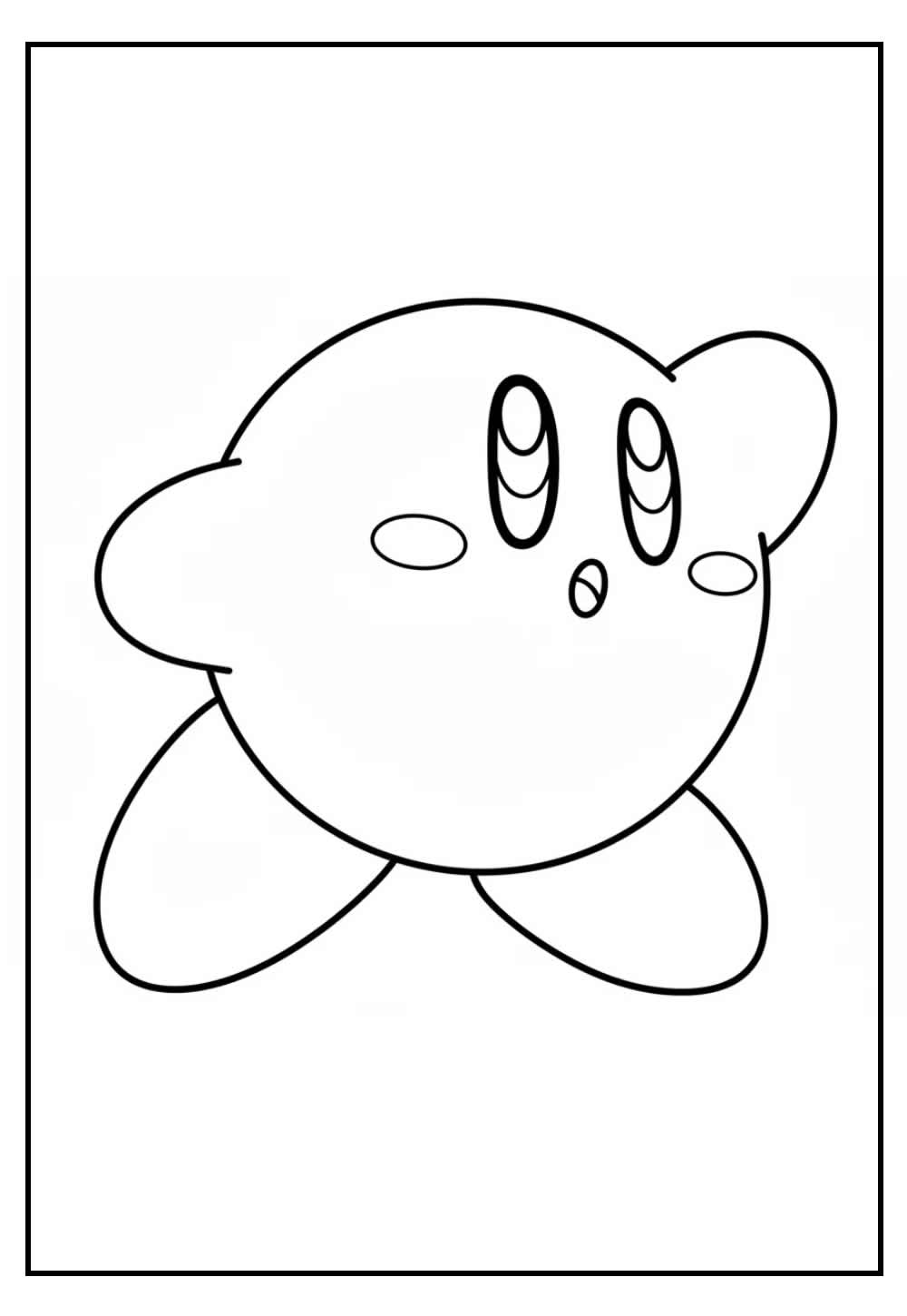 Desenho de Kirby