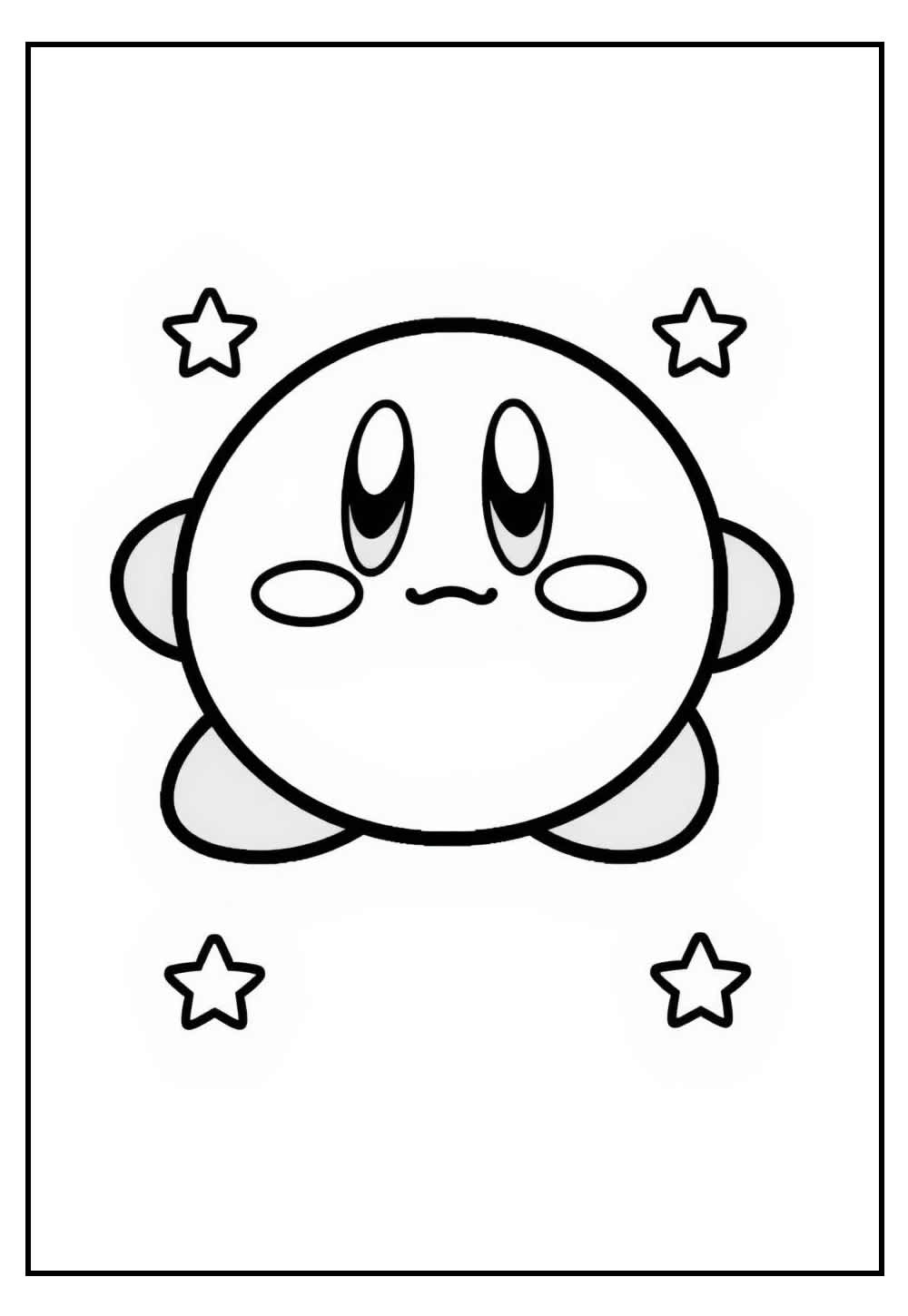 Desenho de Kirby