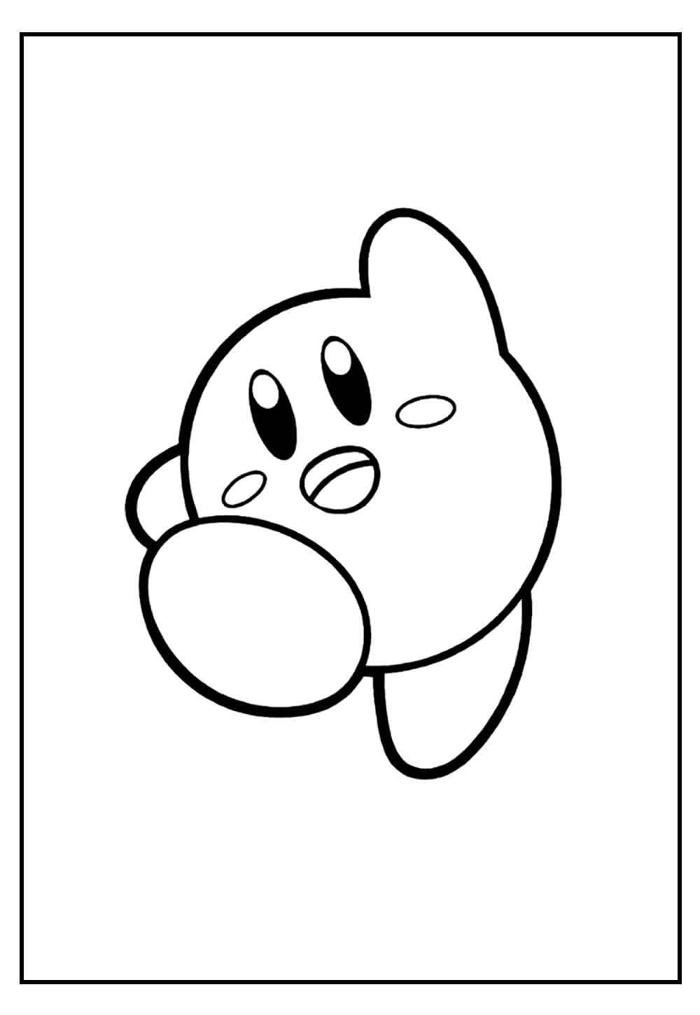 Desenho de Kirby