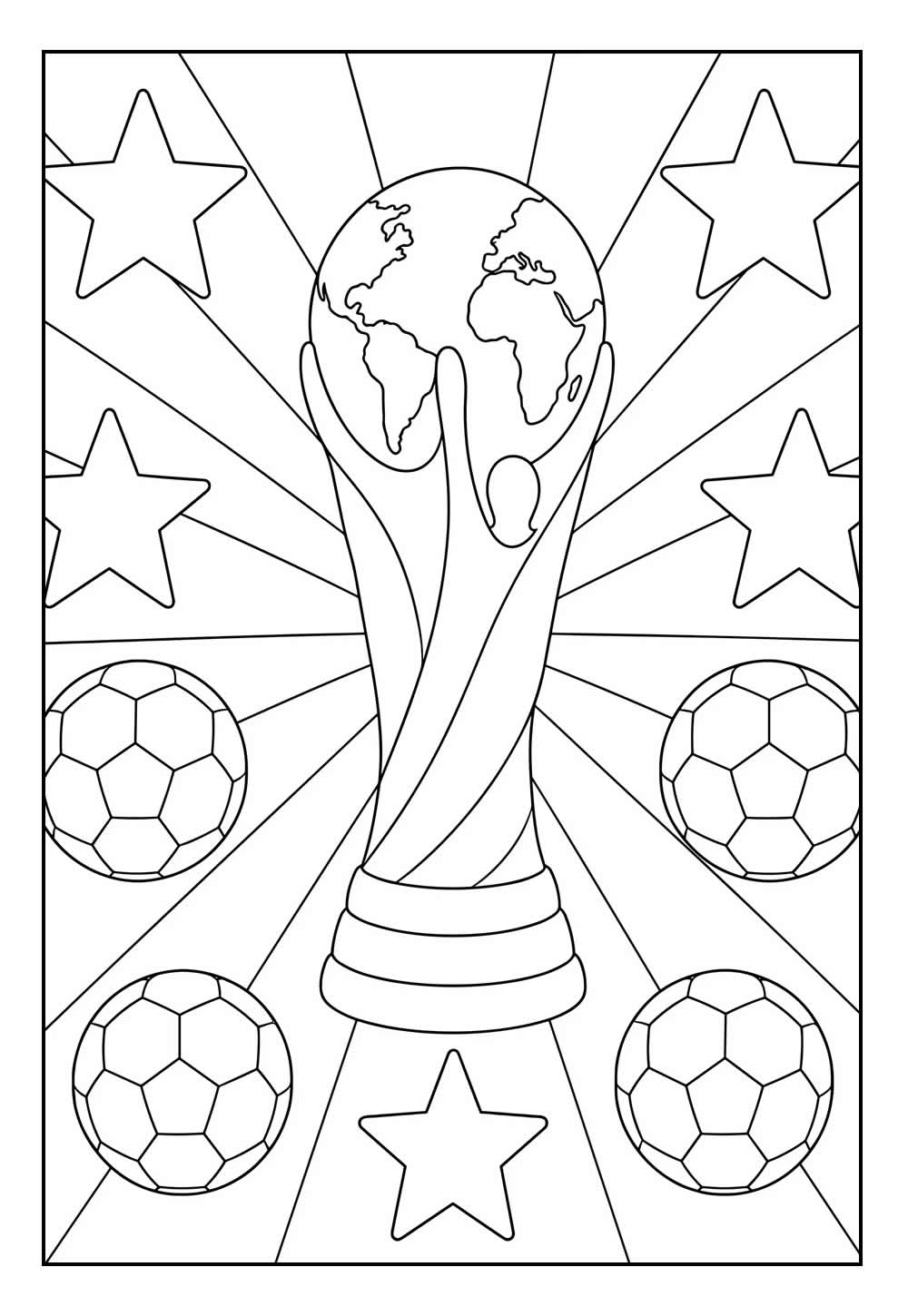 Desenho Taça da Copa do Mundo