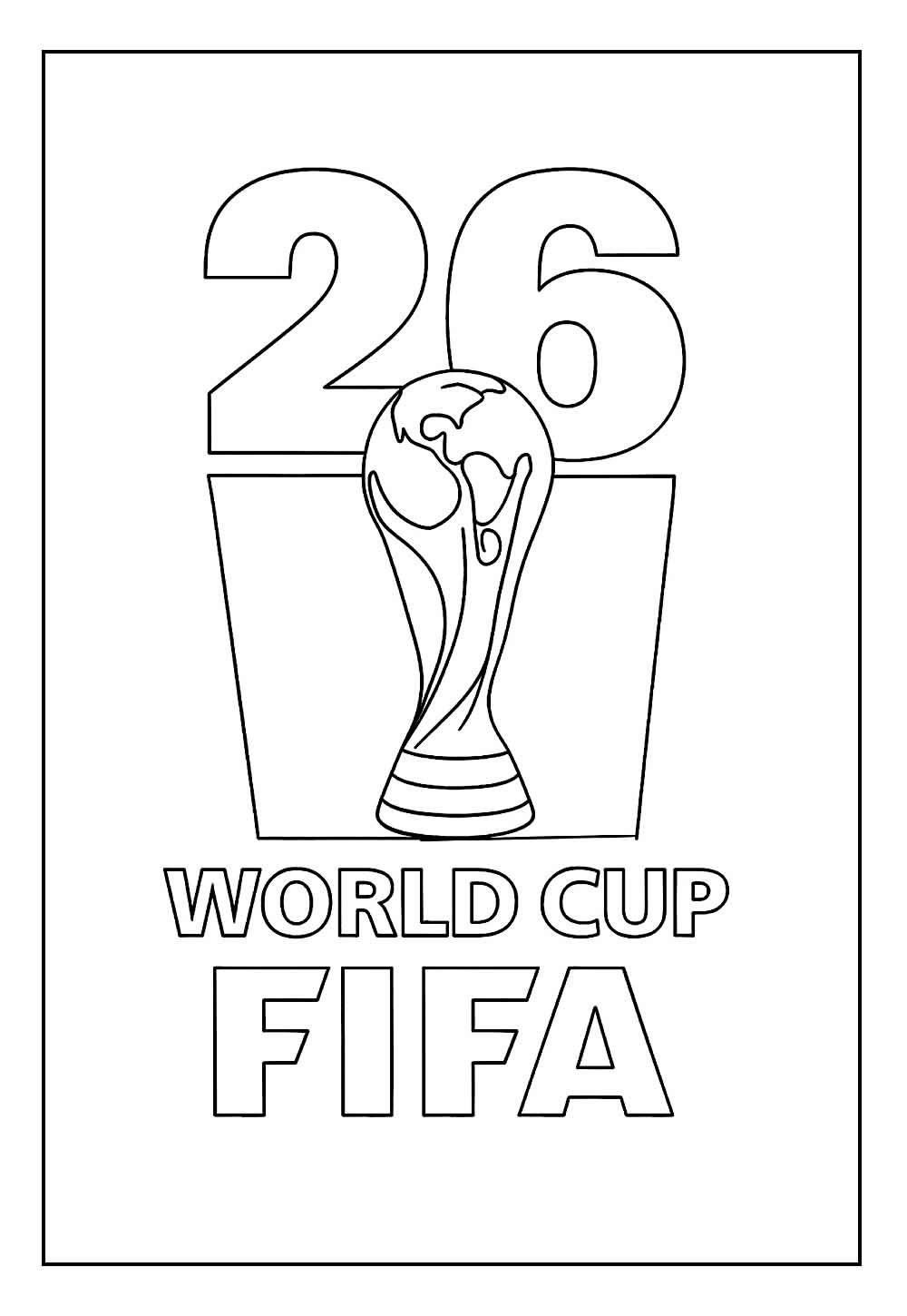 Desenhos de Taça da Copa do Mundo