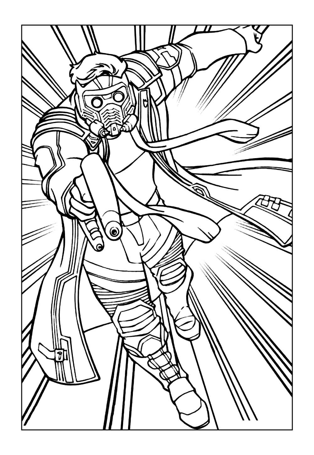 Desenhos dos Guardiões ds Galáxia