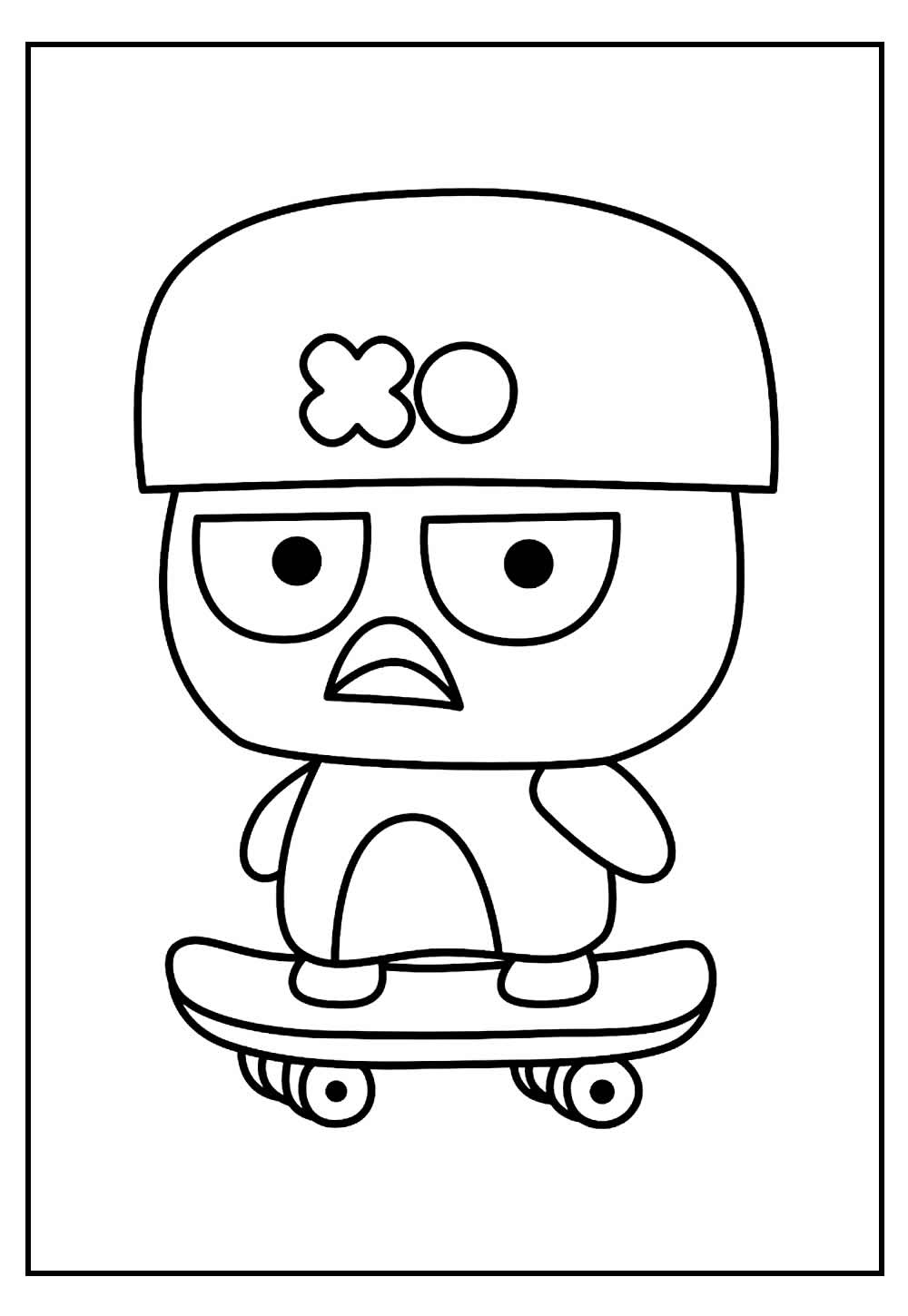 Desenho de Badtz-Maru