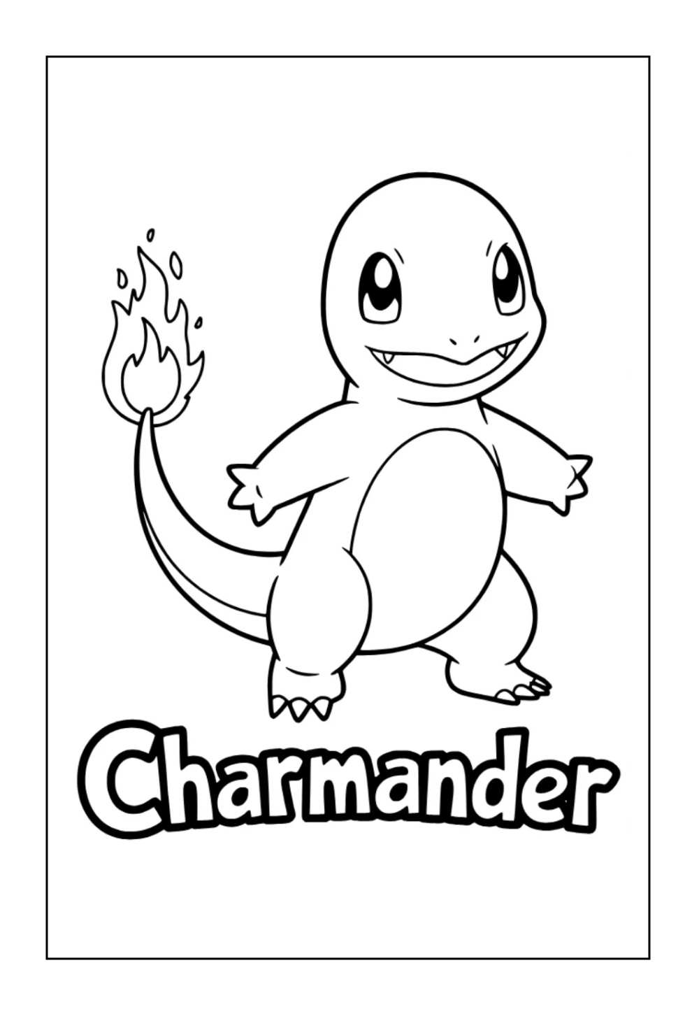 Colorir Charmander