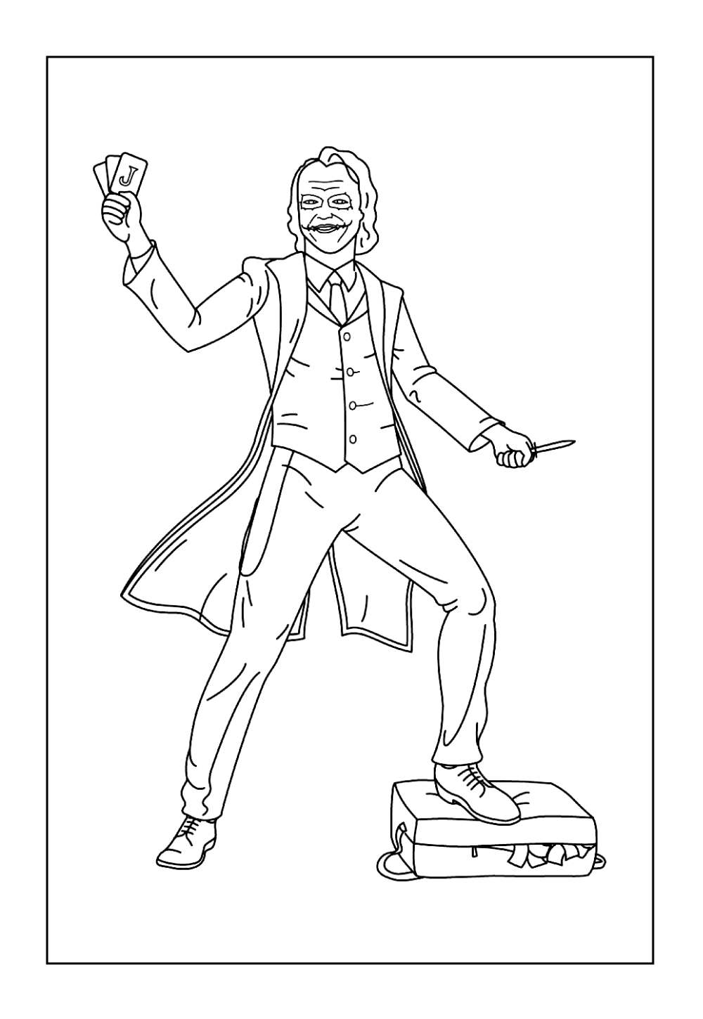Desenho do Coringa