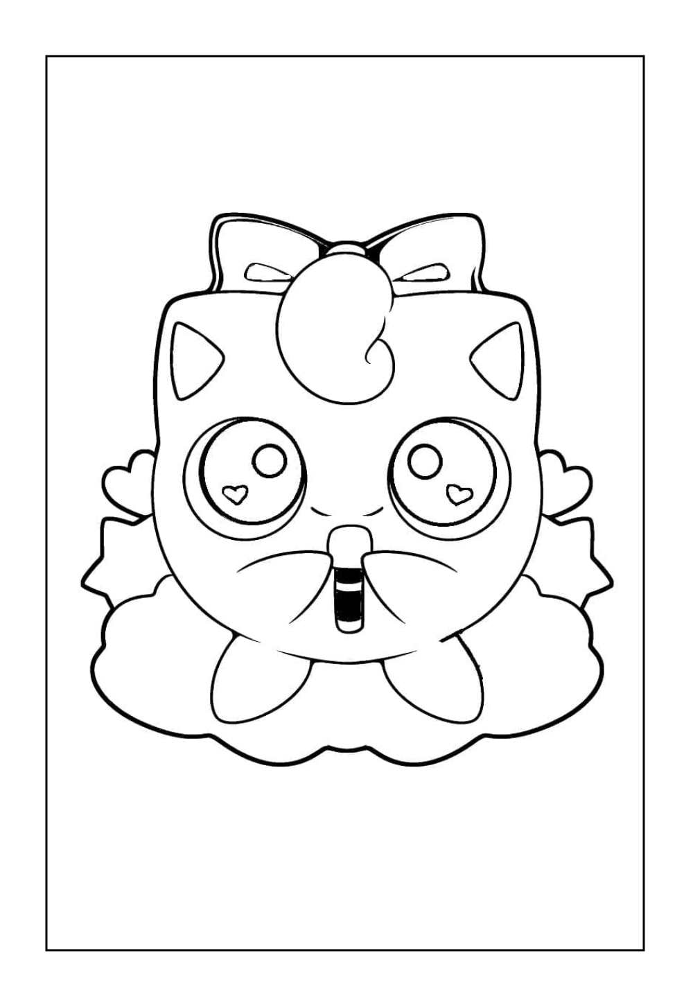 Pokémon Jigglypyff para pintar