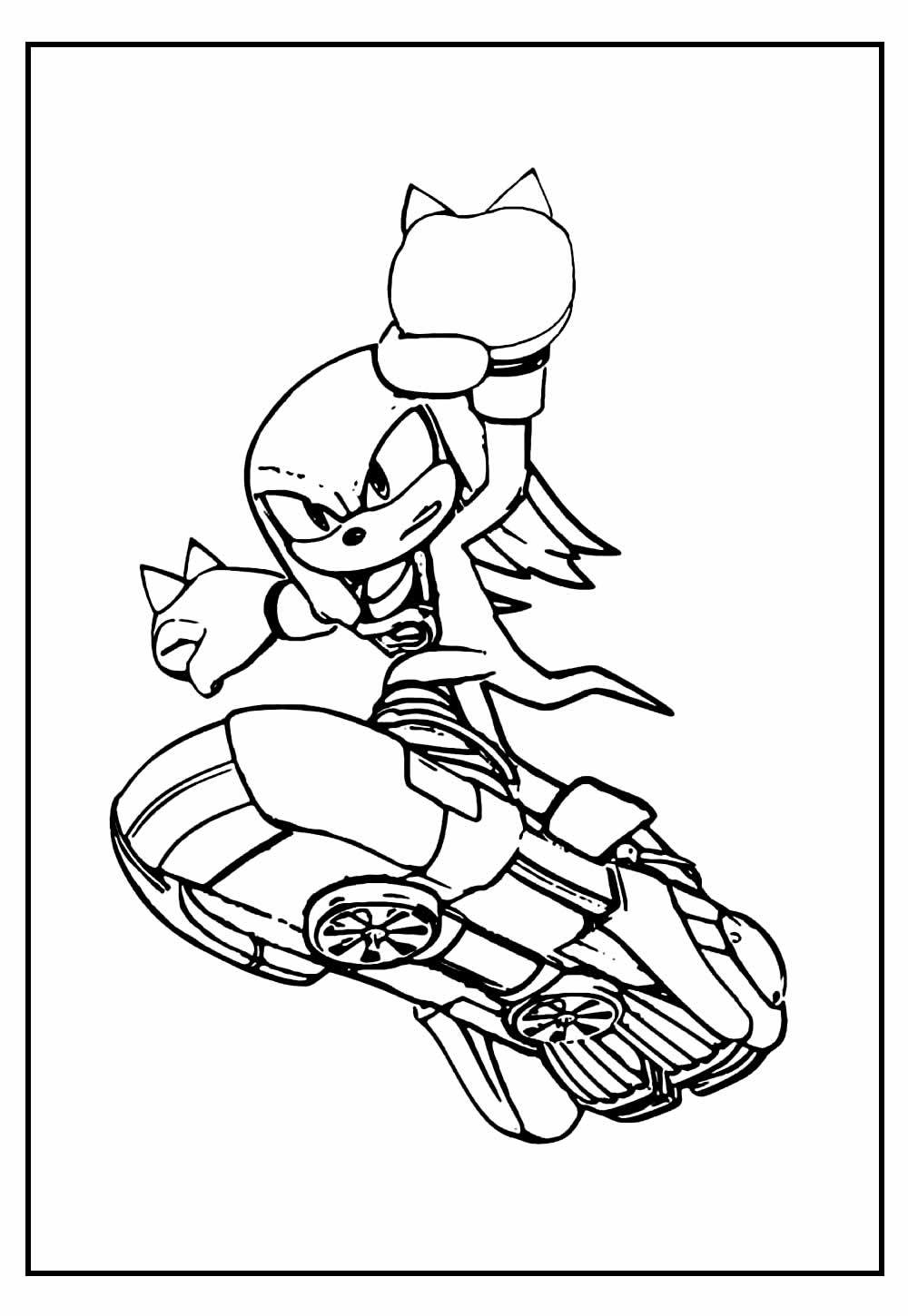 Knucles Pintar Sonic