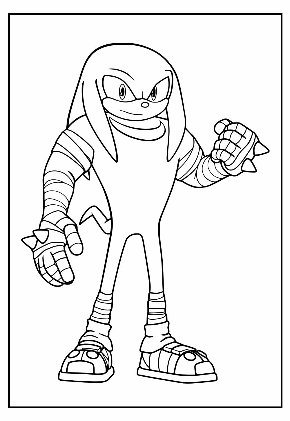 Desenho Sonic Colorir