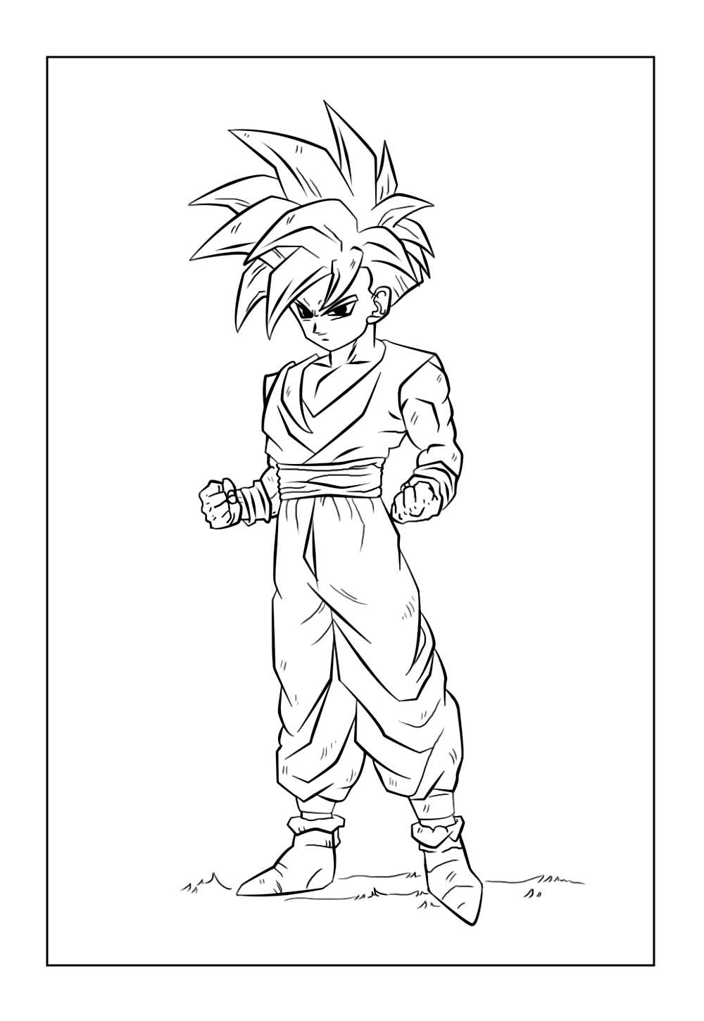 Desenhos Gohan - Dragon Ball Z