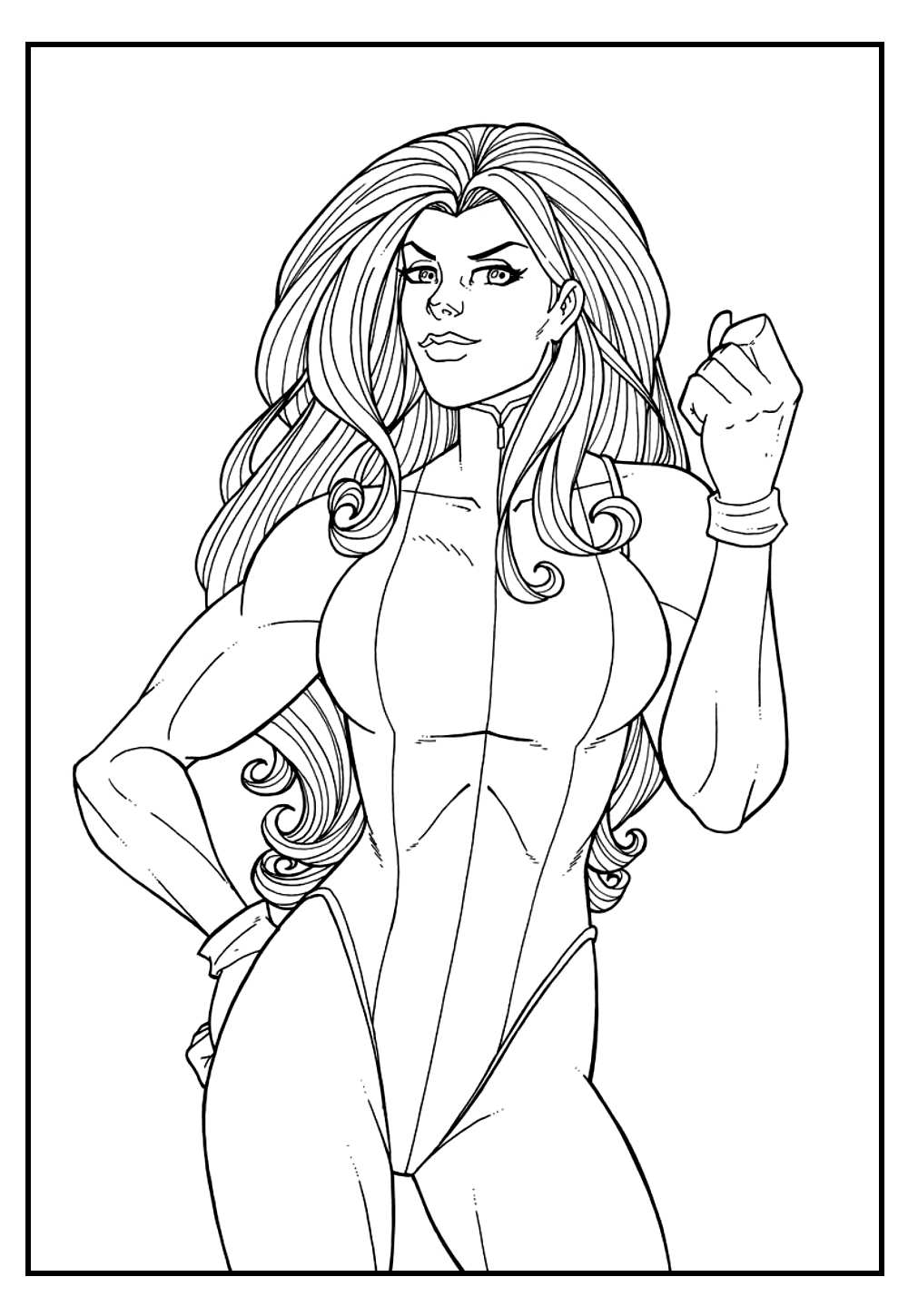 Desenhos de Mulher-Hulk