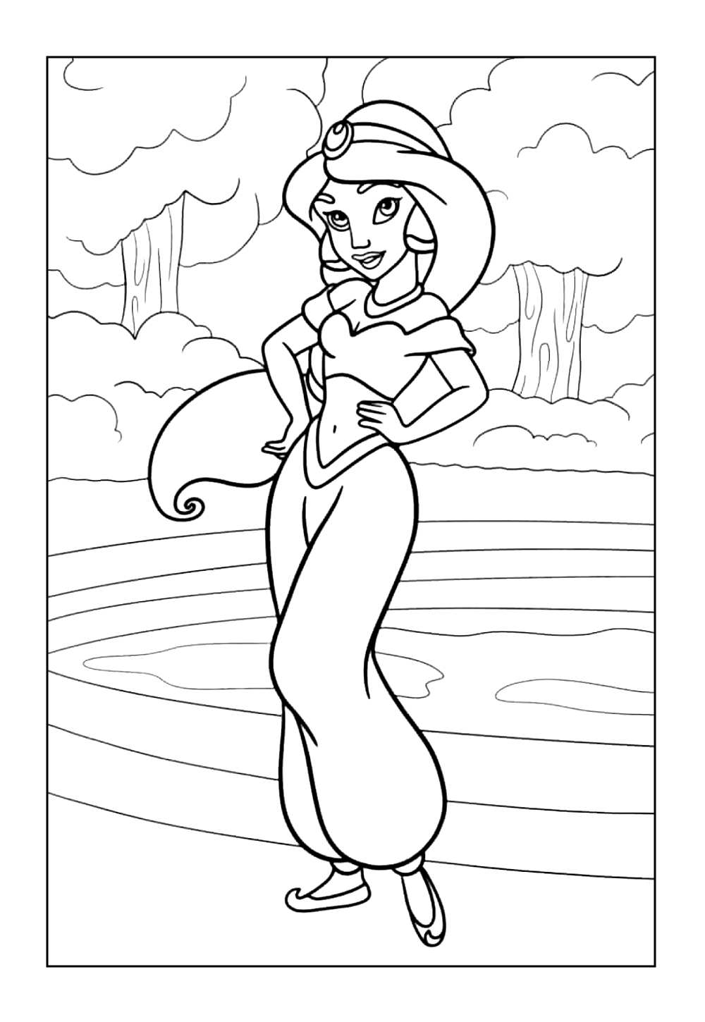 Desenho Jasmine