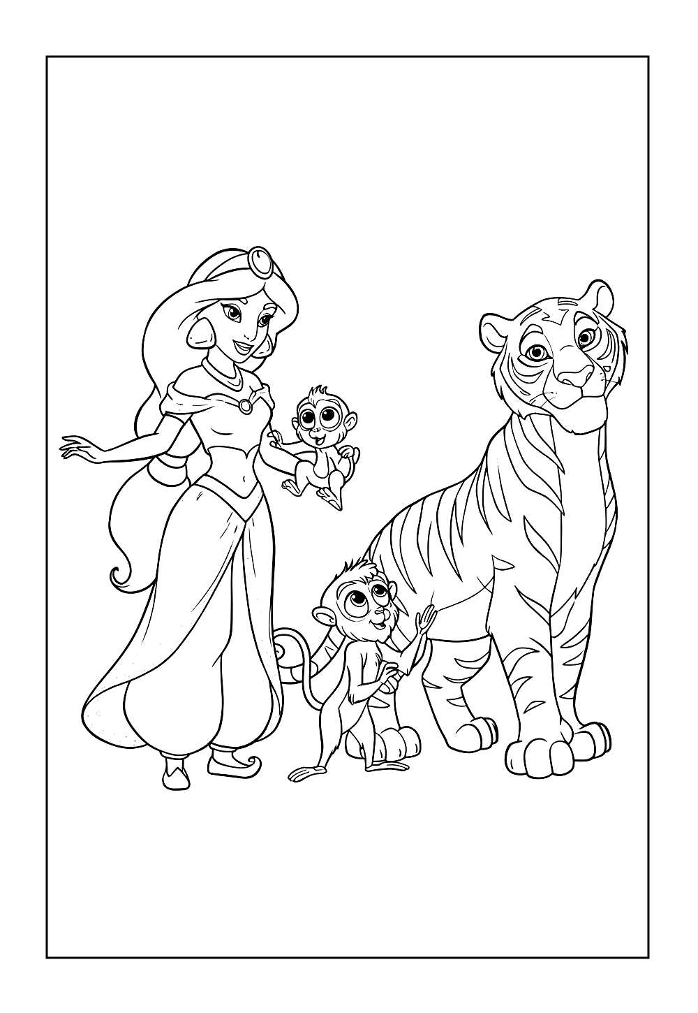 Desenho Jasmine