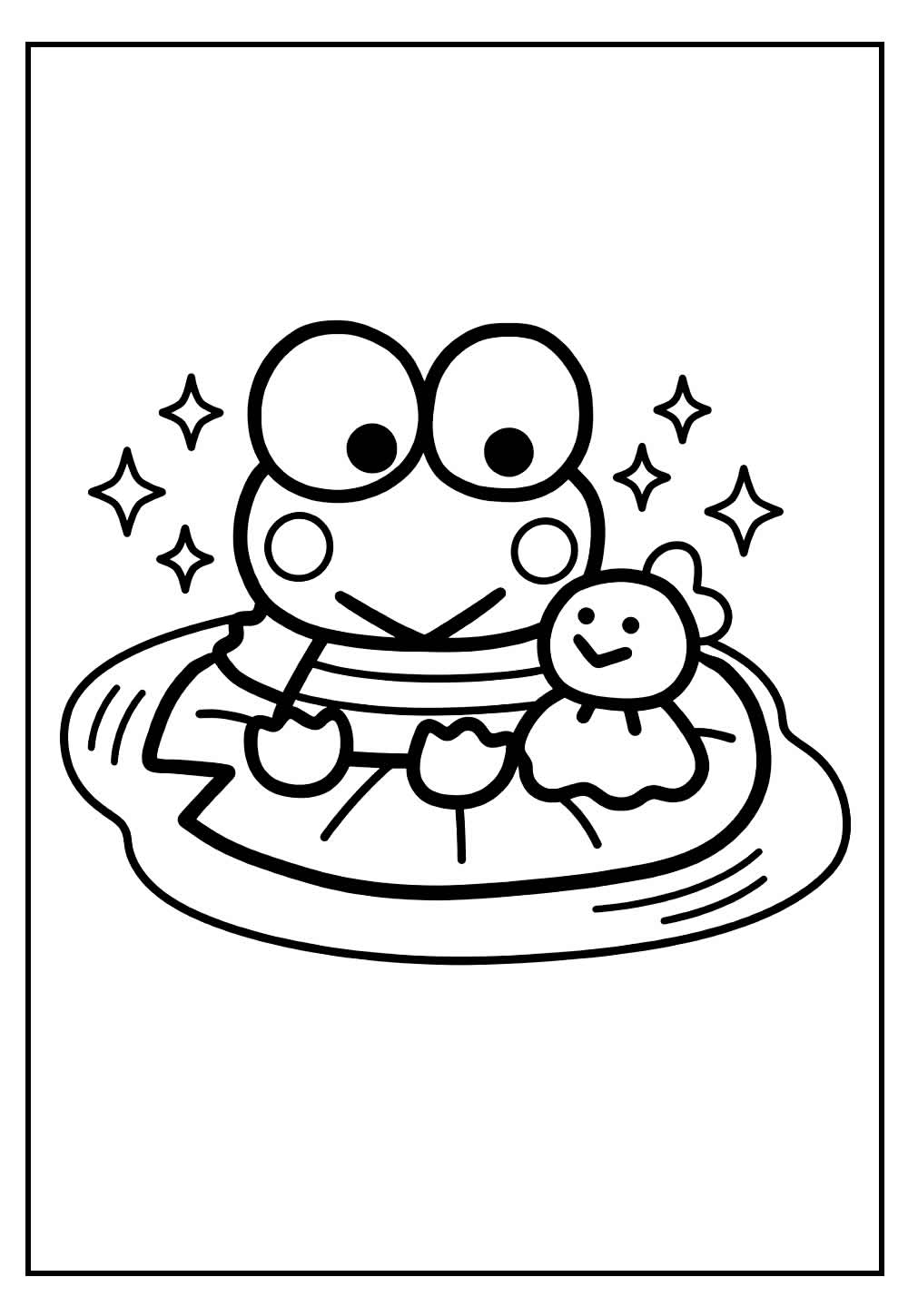 Molde de Keroppi