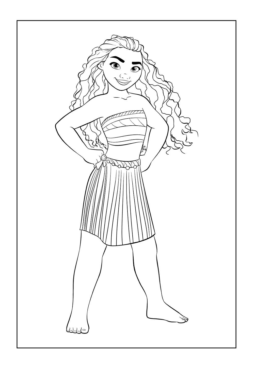 Desenho Moana