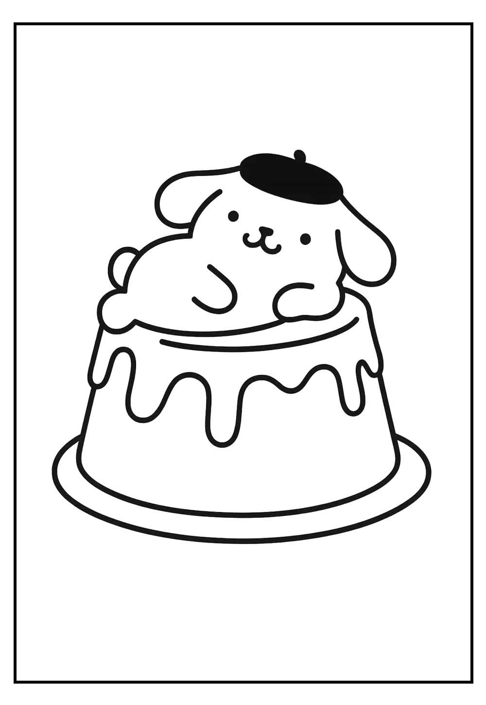 Desenho de Pompompurin
