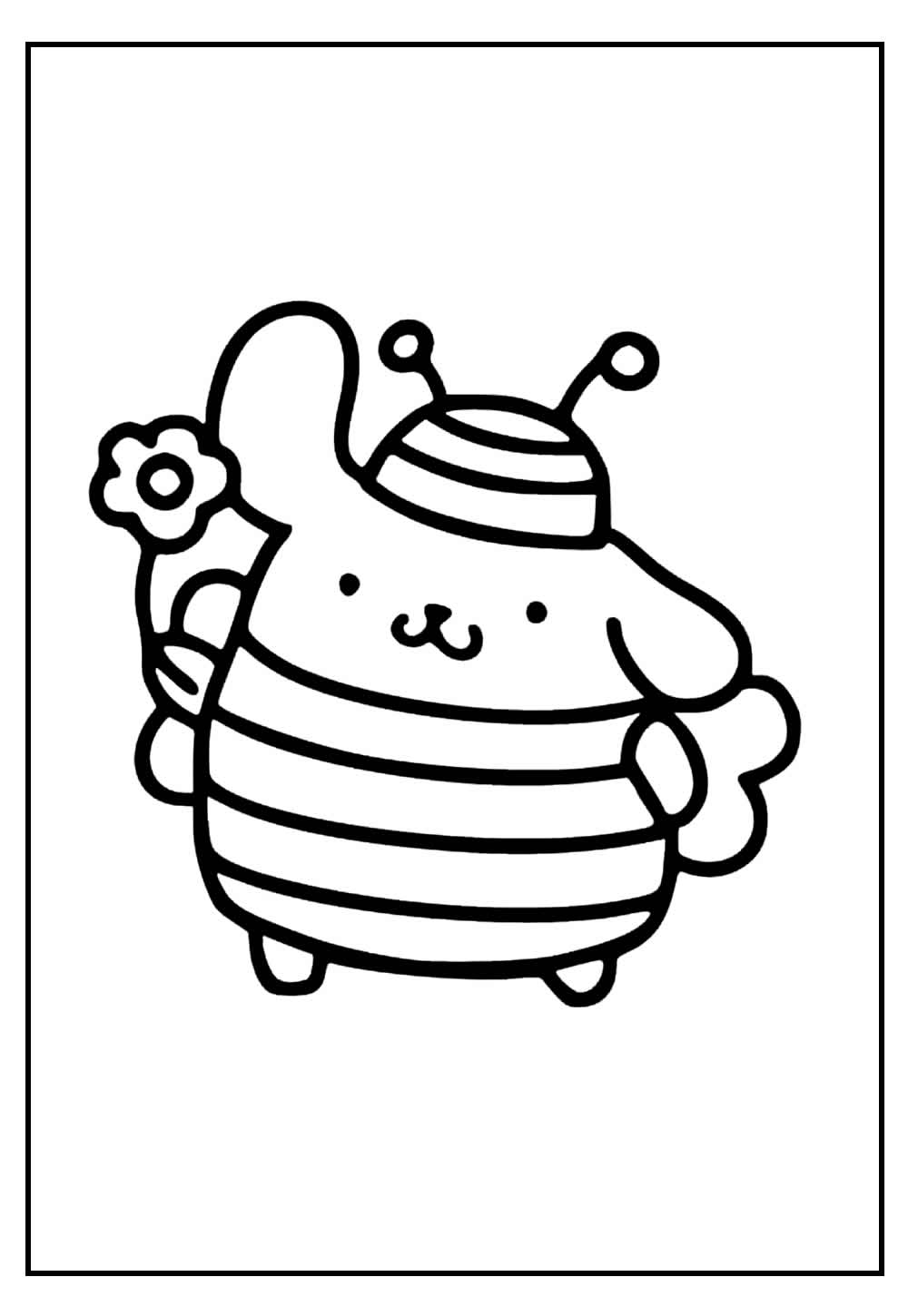 Desenhos Pompompurin Colorir