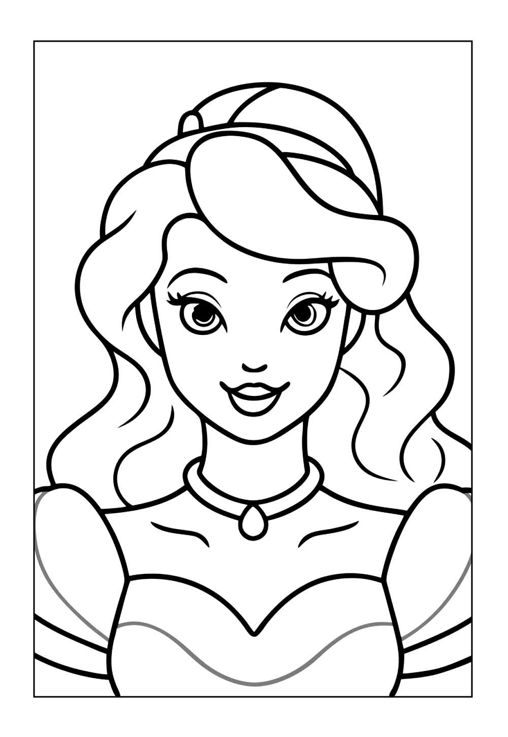 Desenho de Princesa Disney