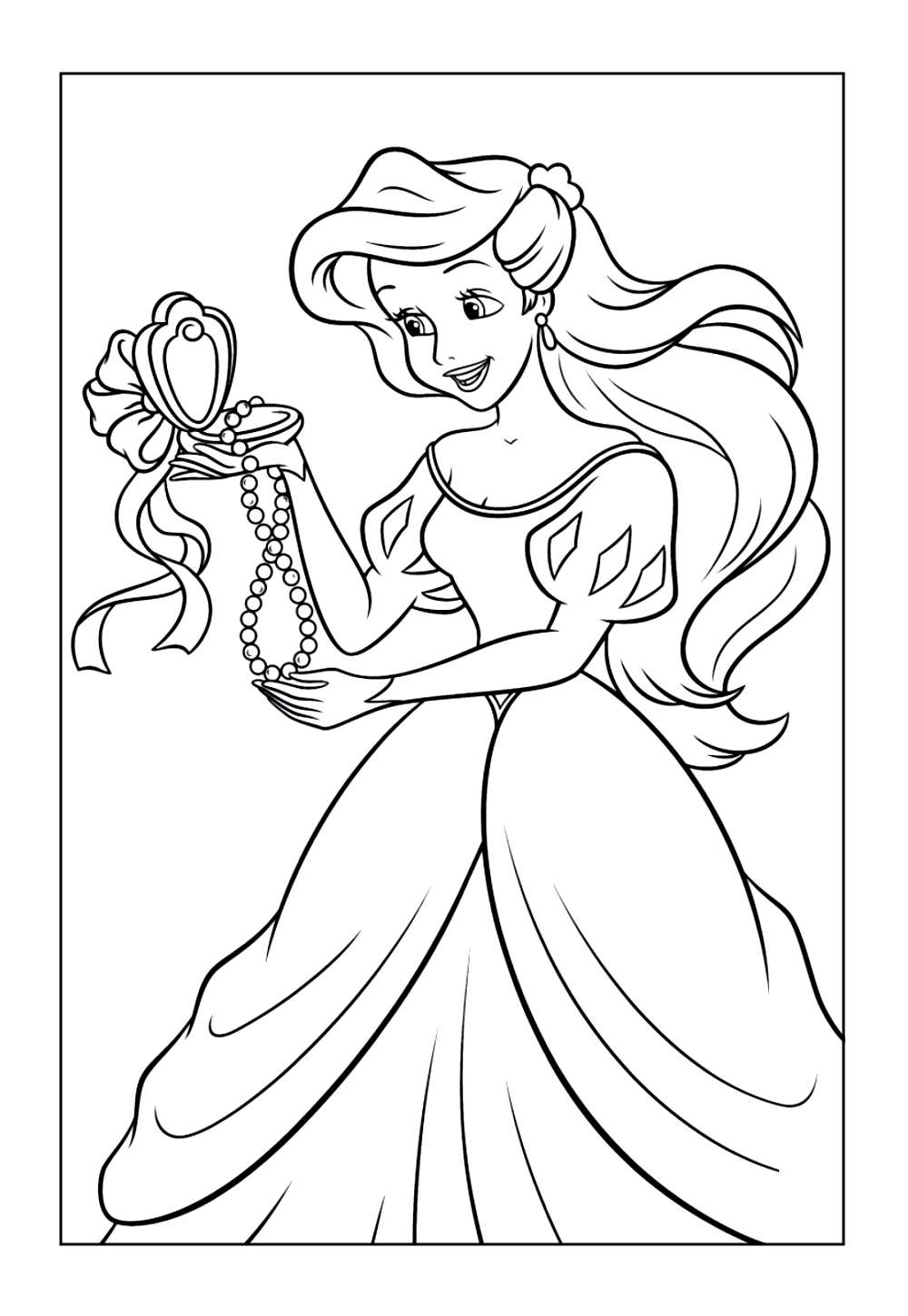 Desenho de Princesa Disney