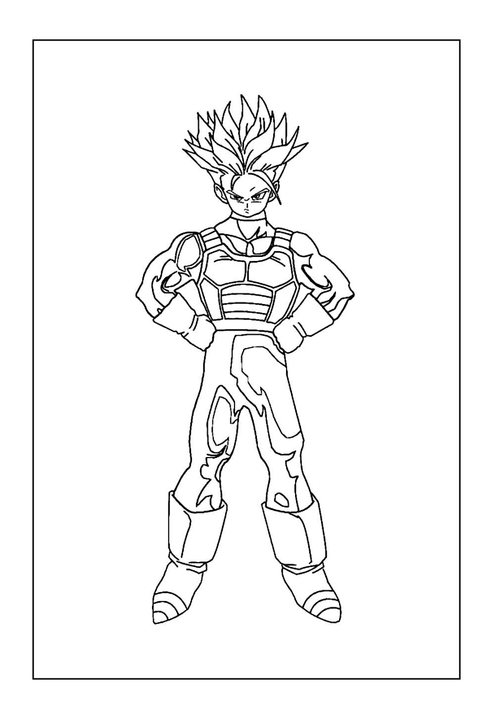 Trunks para colorir