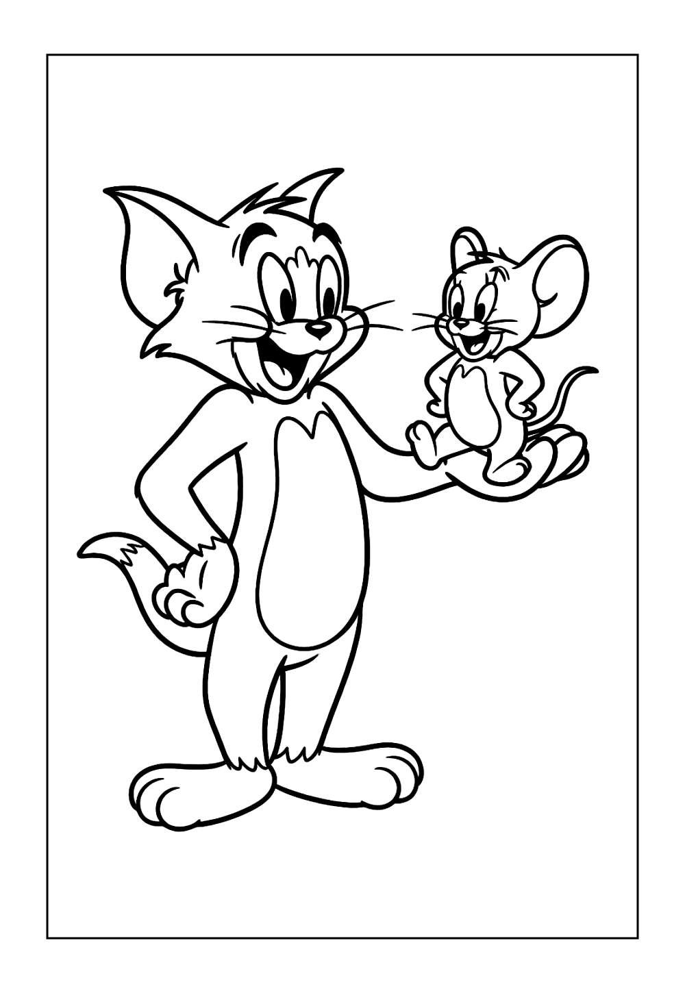Desenho de Tom e Jerry