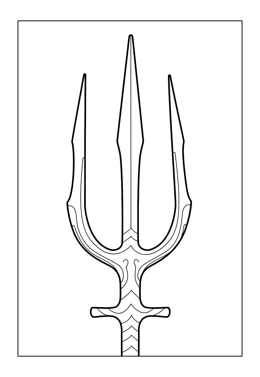 Desenho do Aquaman para colorir
