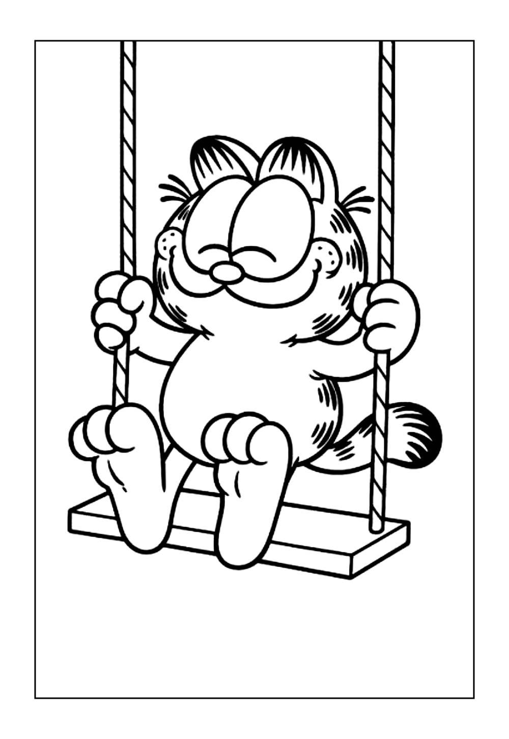 Desenhos Lindos de Garfield