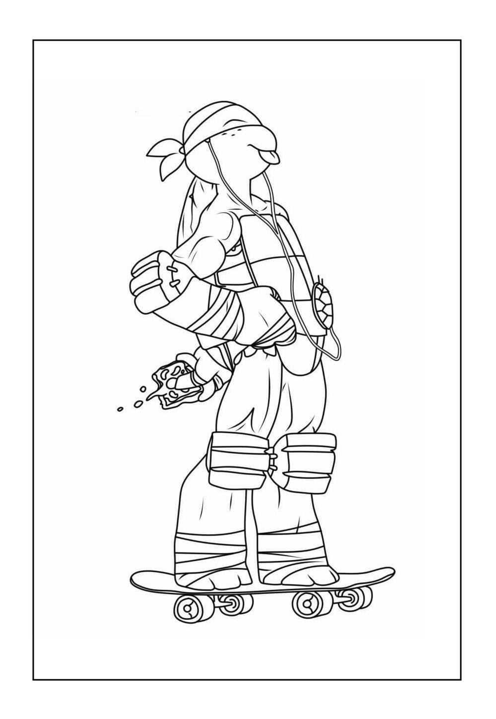 Michelangelo das Tartarugas Ninja