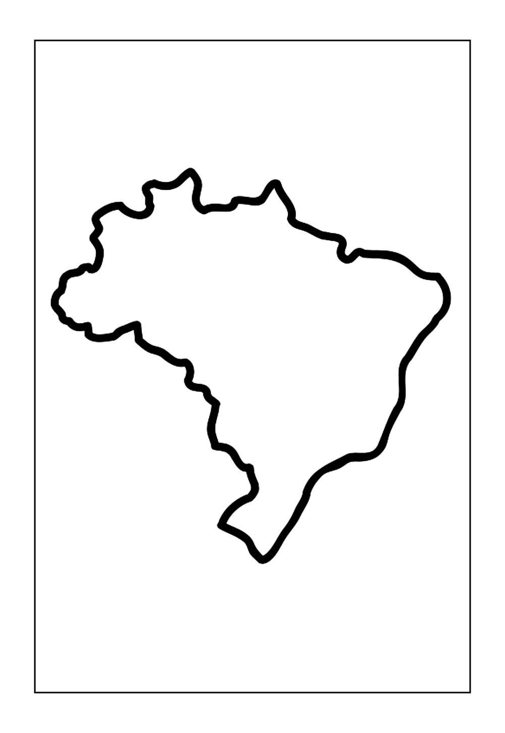 Desenhos do 7 de Setembro para pintar