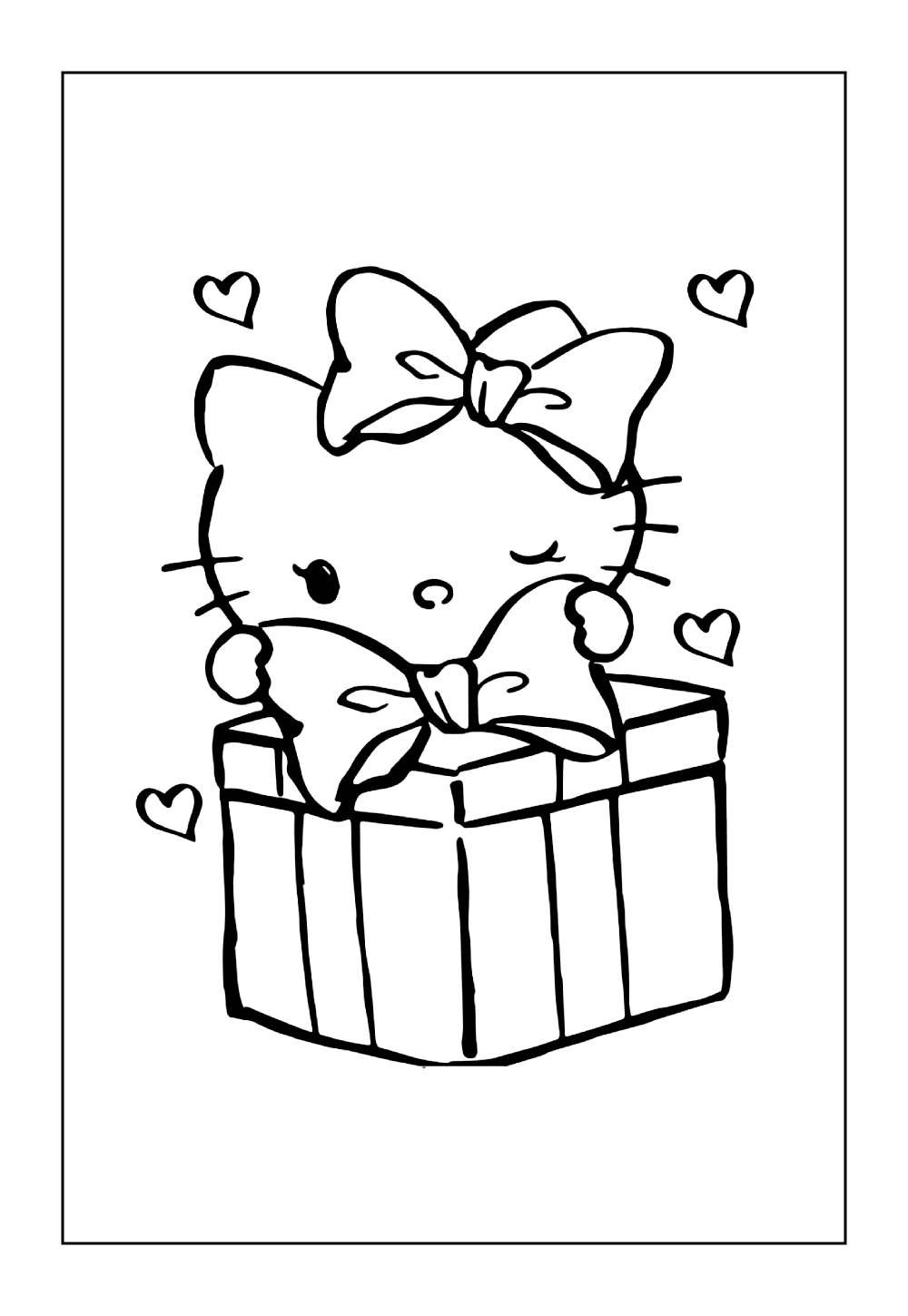 Desenho da Mimmy White para pintar