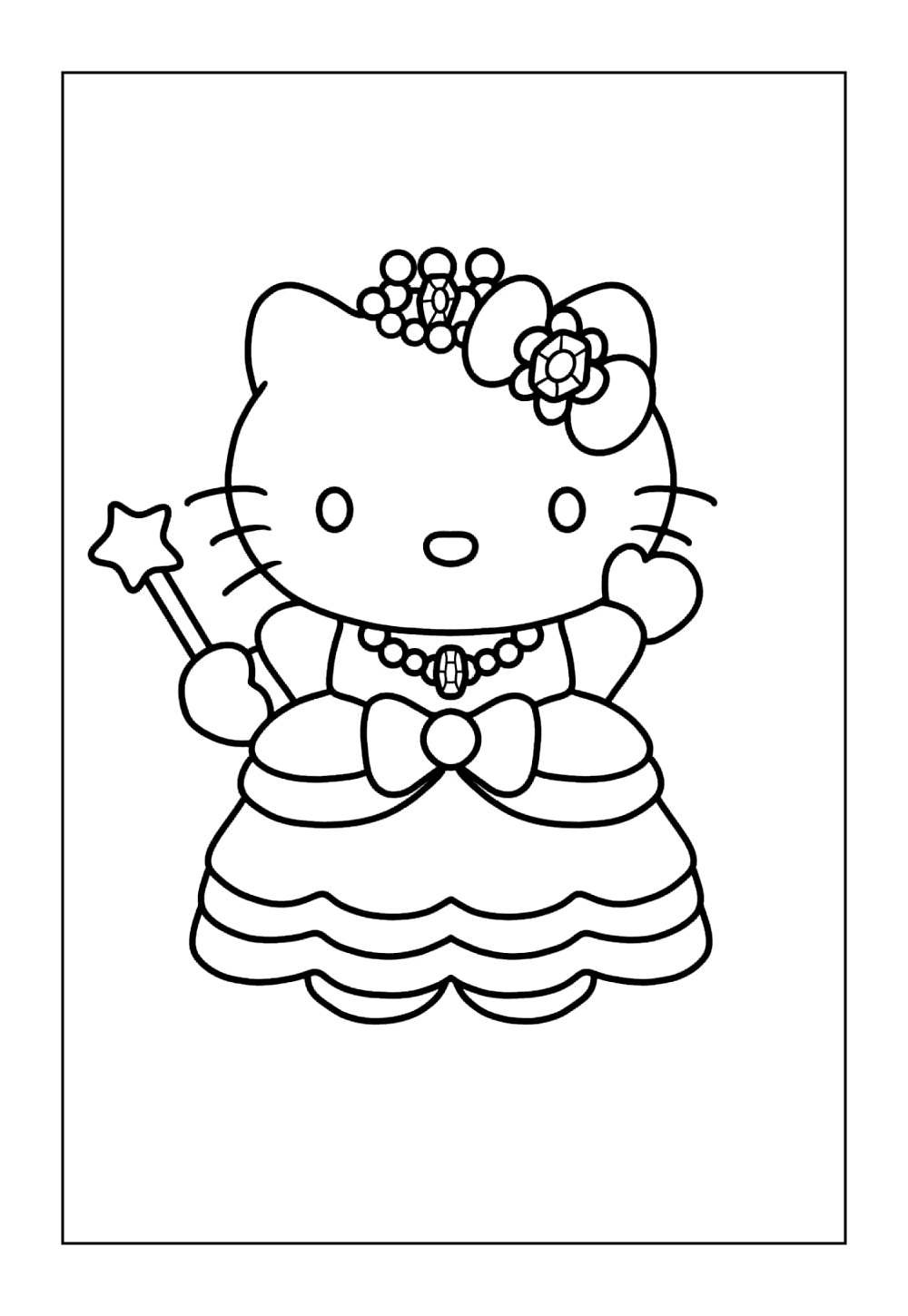 Desenho da Mimmy White para colorir