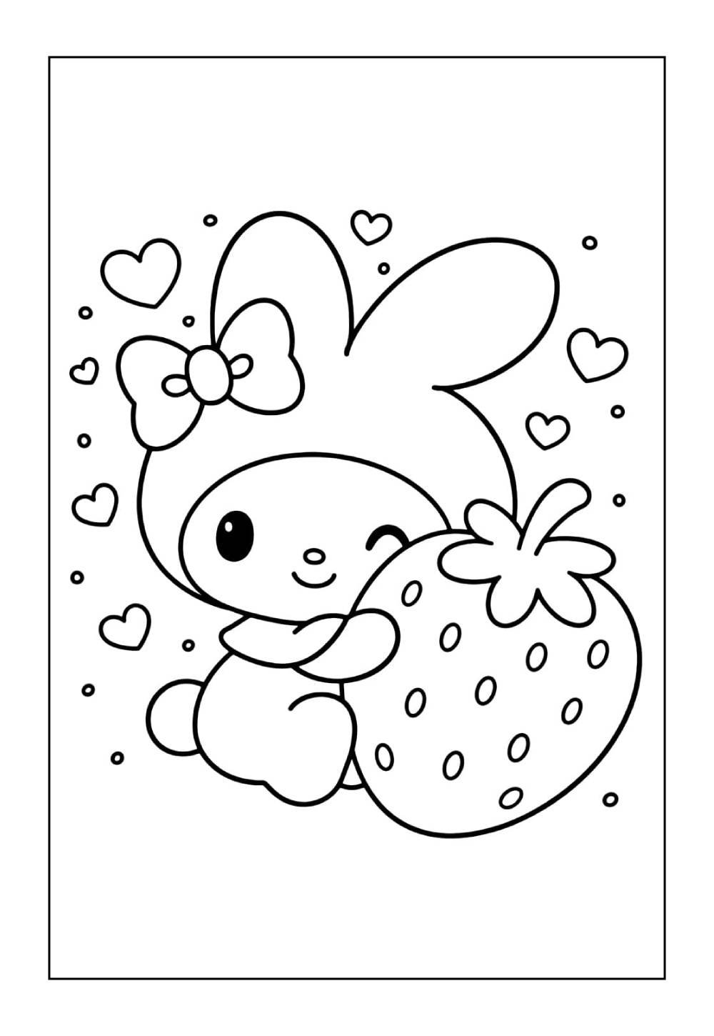 My Melody para pintar