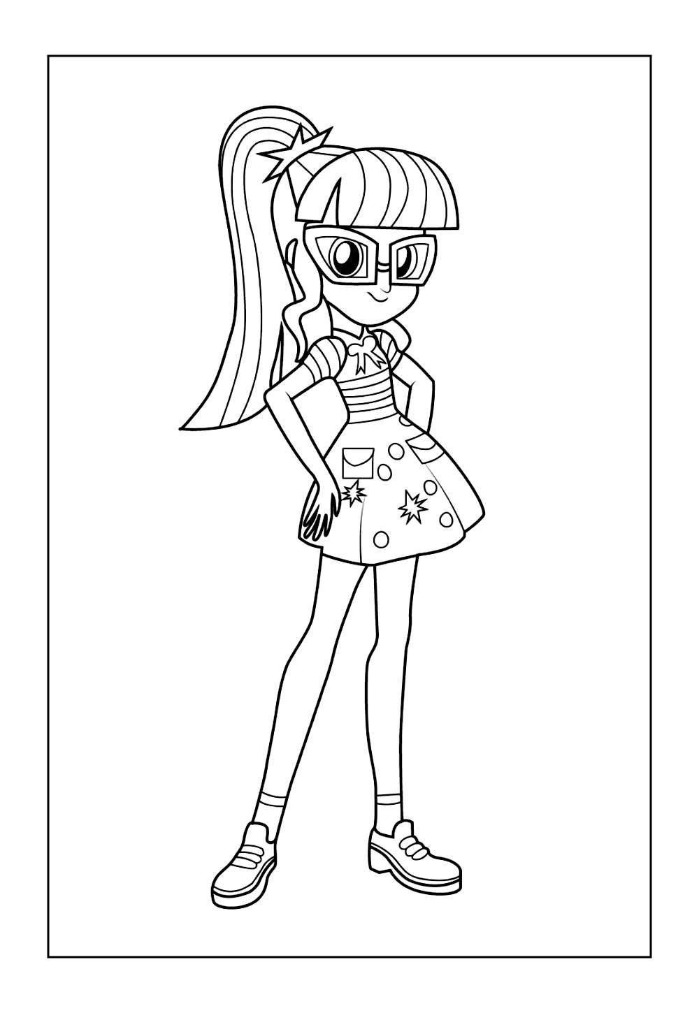 Desenhos de Twilight Sparkle para imprimir