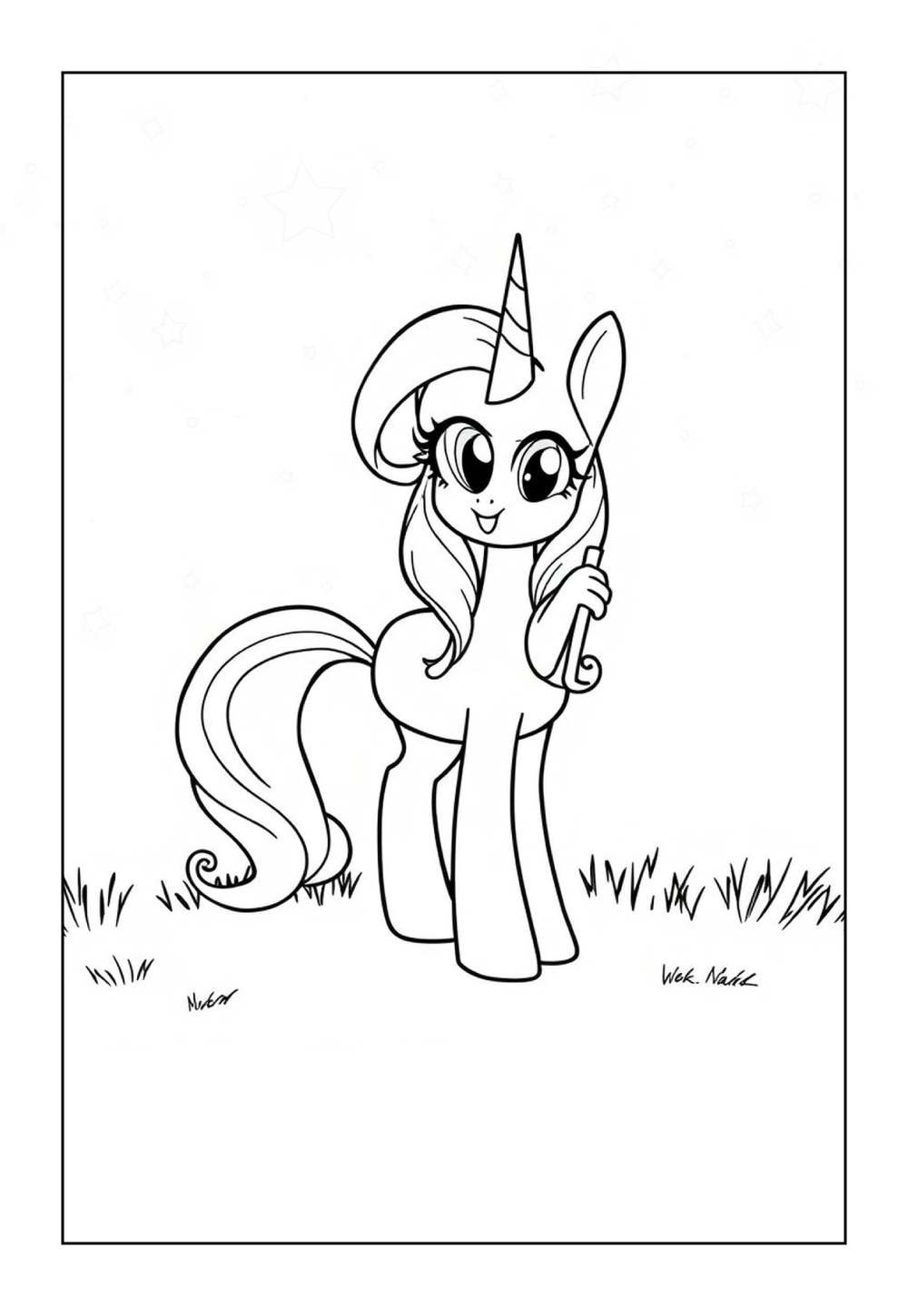 Desenhos de Twilight Sparkle para colorir