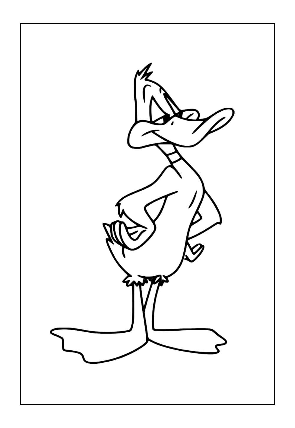 Desenhos para Pintar do Patolino