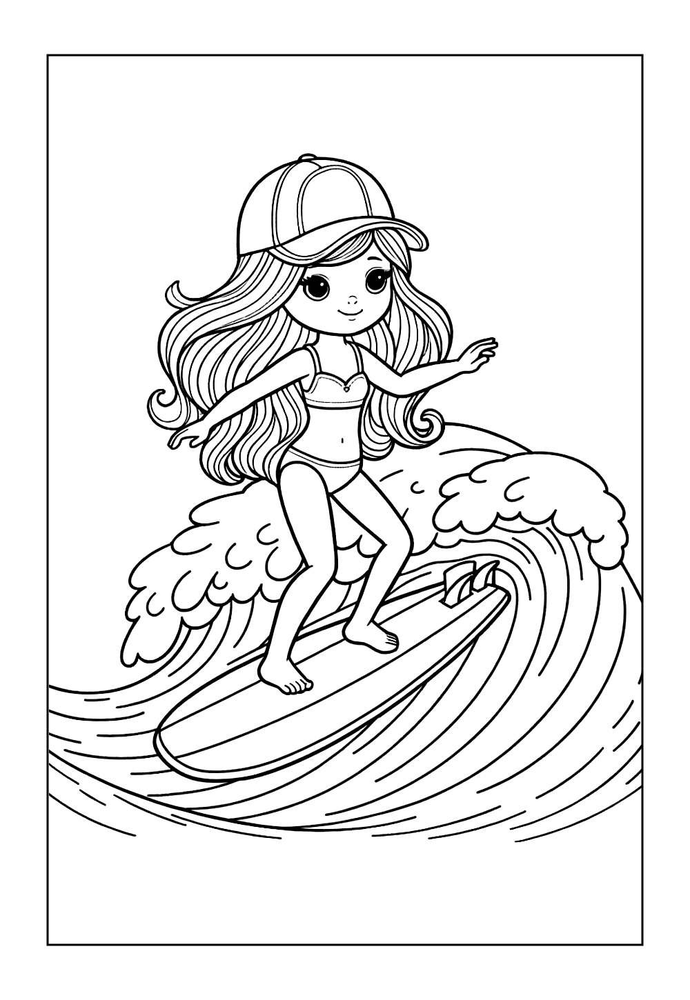 Desenhos da Barbie Surfista