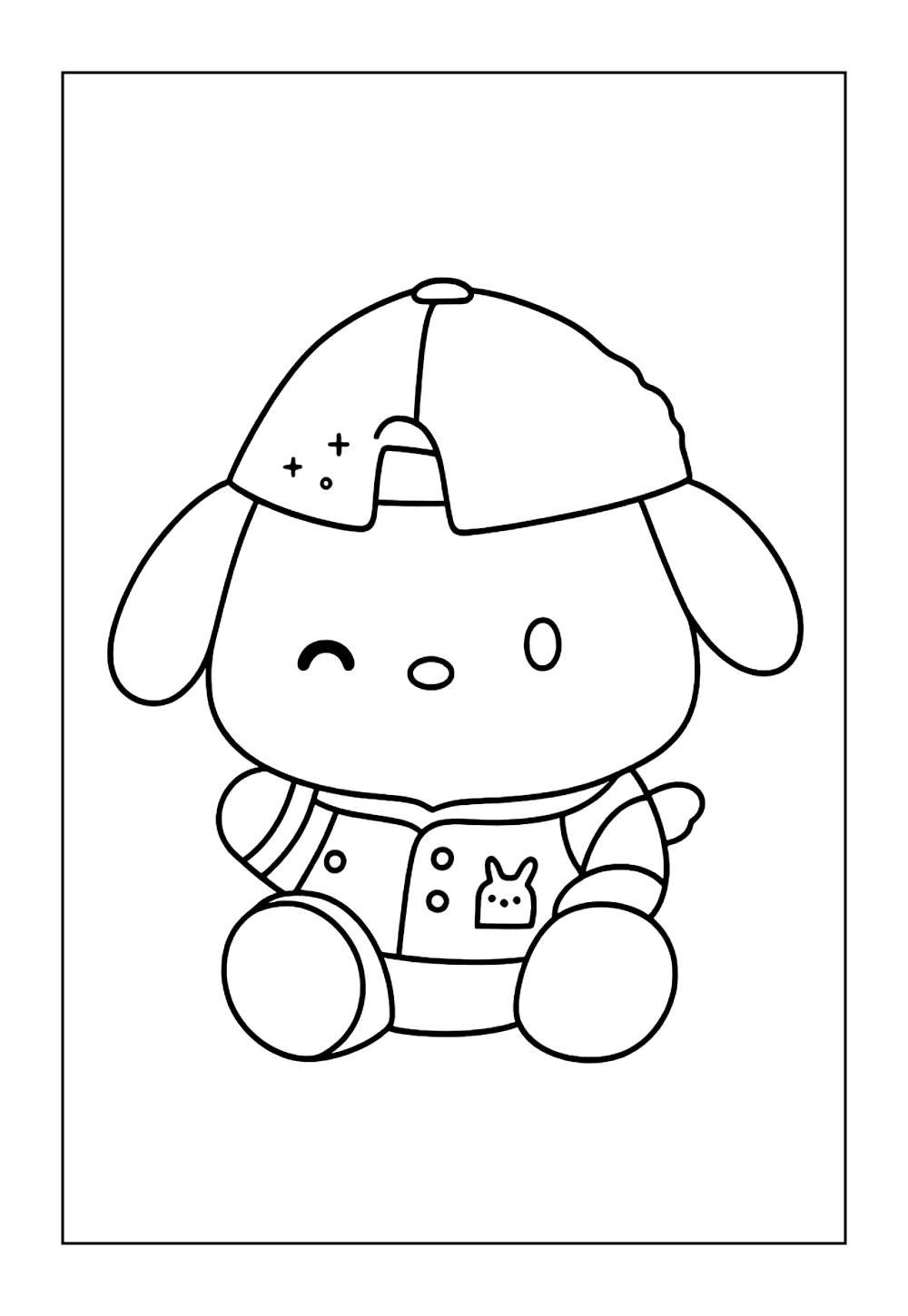 Pochacco para colorir