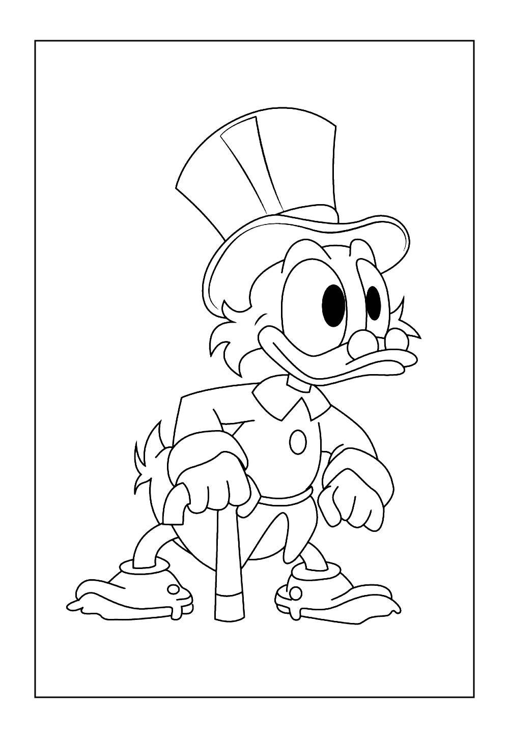 Desenho do Tio Patinhas