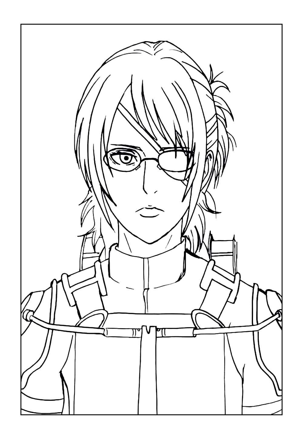 Desenhos de Attack on Titan para colorir e pintar