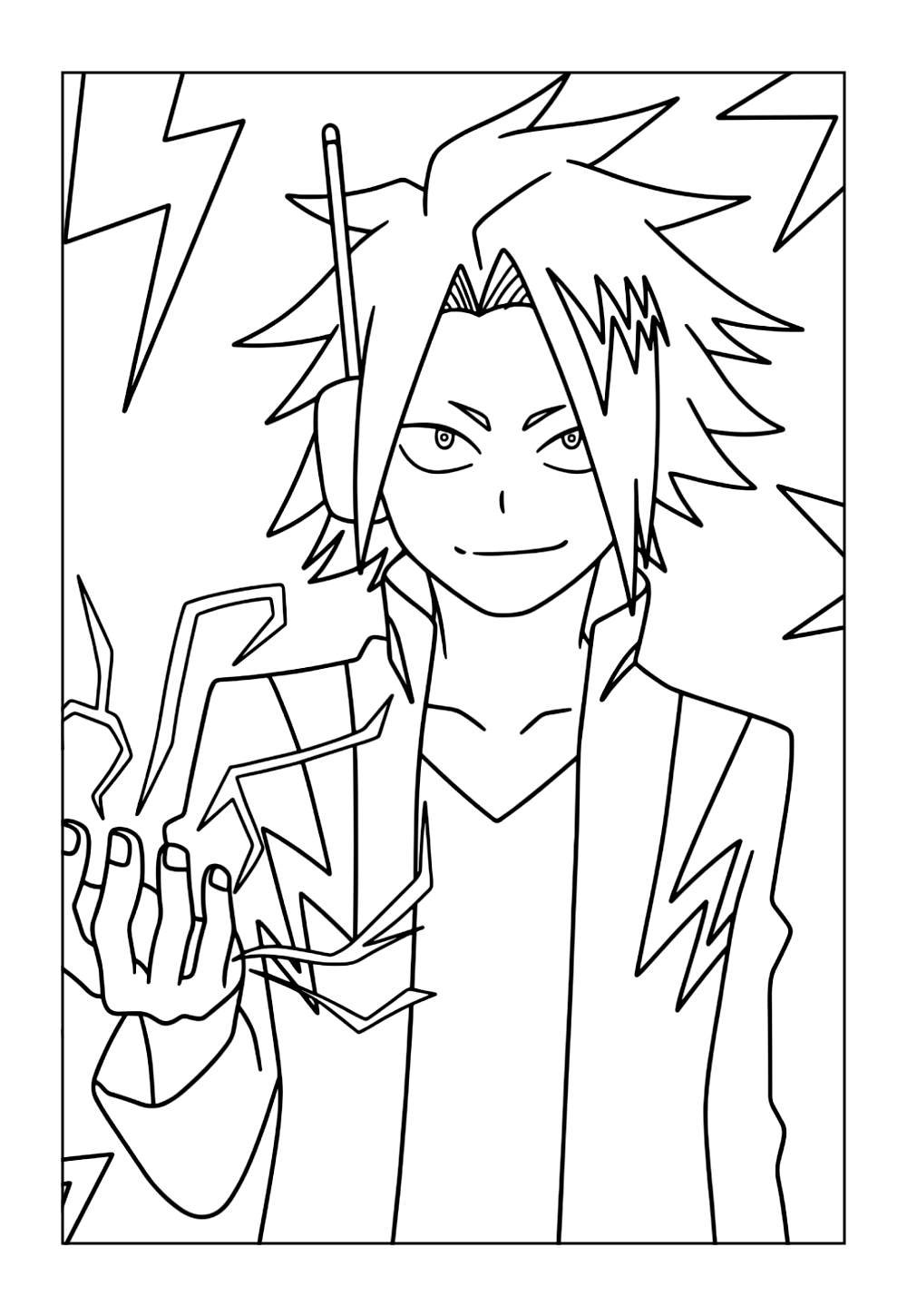 My Hero para colorir