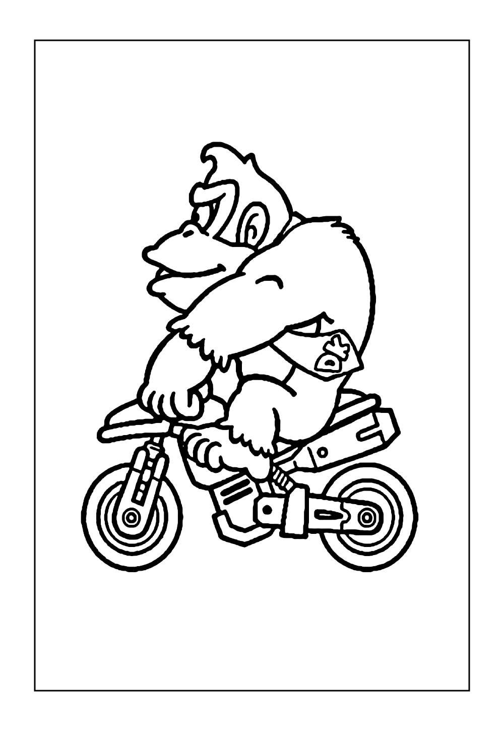 Desenho de Donkey Kong