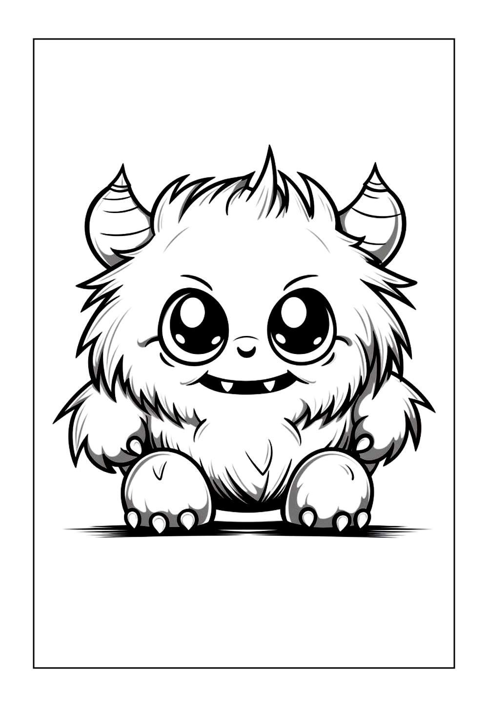 Desenho de Monstrinho