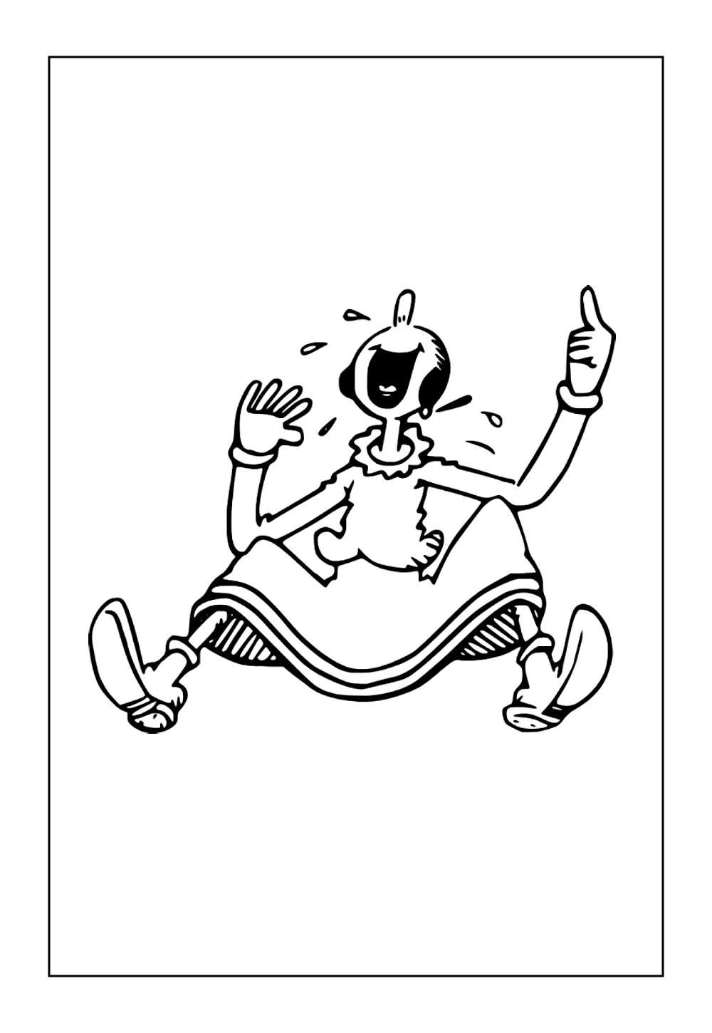Desenho de Olívia Palito