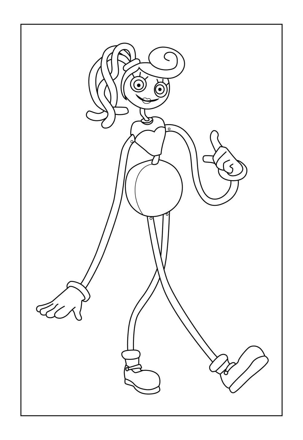 Desenho de Poppy Playtime